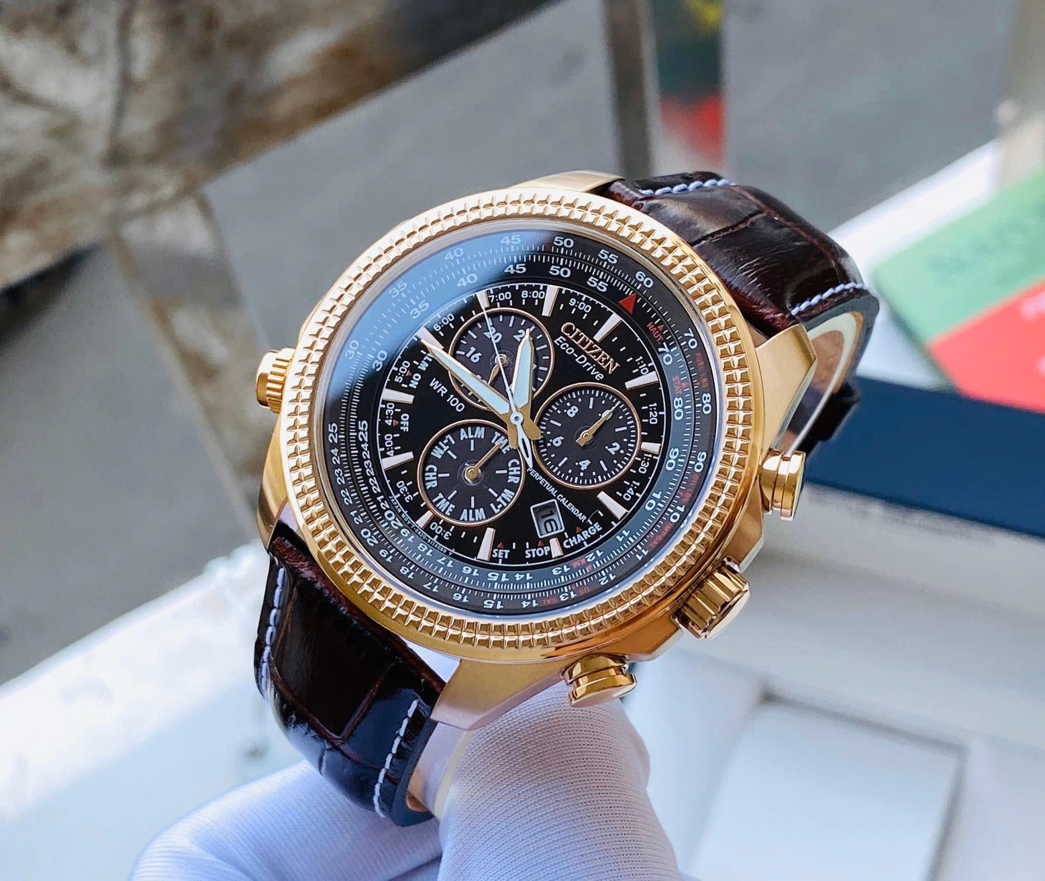 (ĐỒNG HỒ NAM) Citizen Eco-Drive BL5403-03X Perpetual Calendar Chronograph 47mm