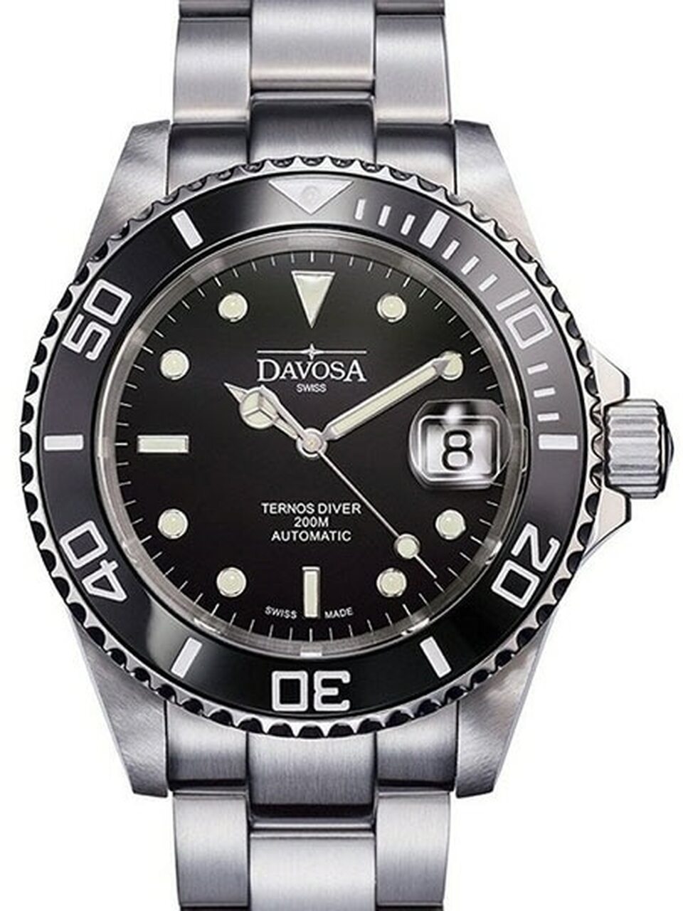 Ảnh 3 của Davosa Ternos 16155550 Black Ceramic Automatic Watch