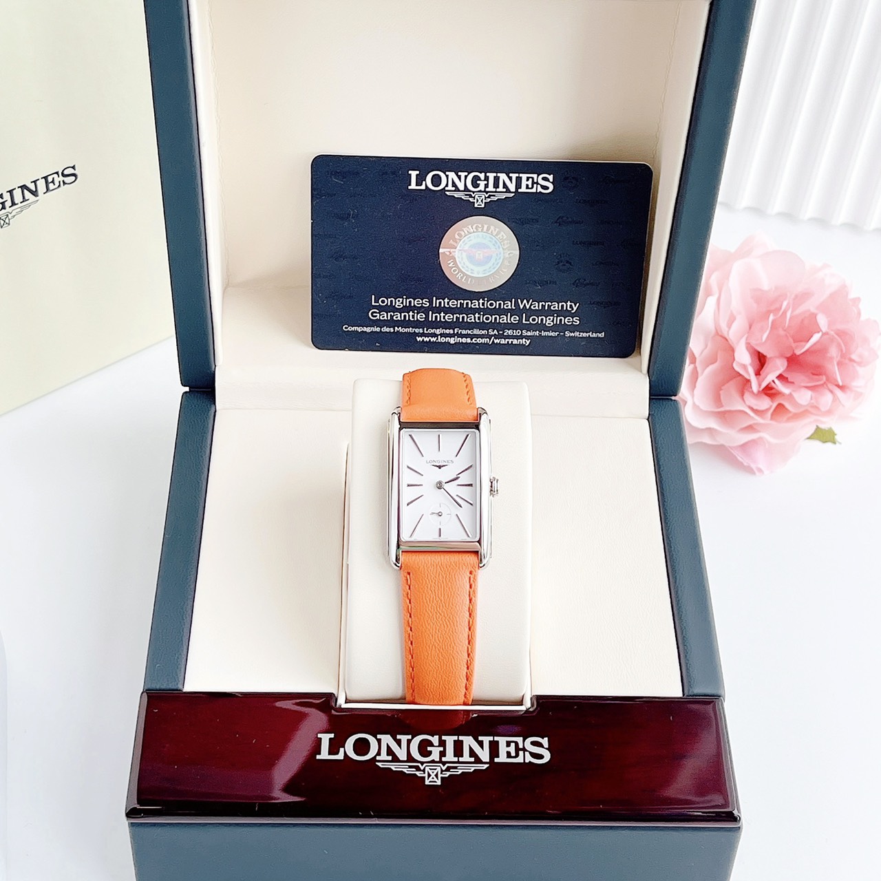 (ĐỒNG HỒ NỮ) (New) Longines DolceVita Quartz L5.255.4.11.8 ( L52554118 )