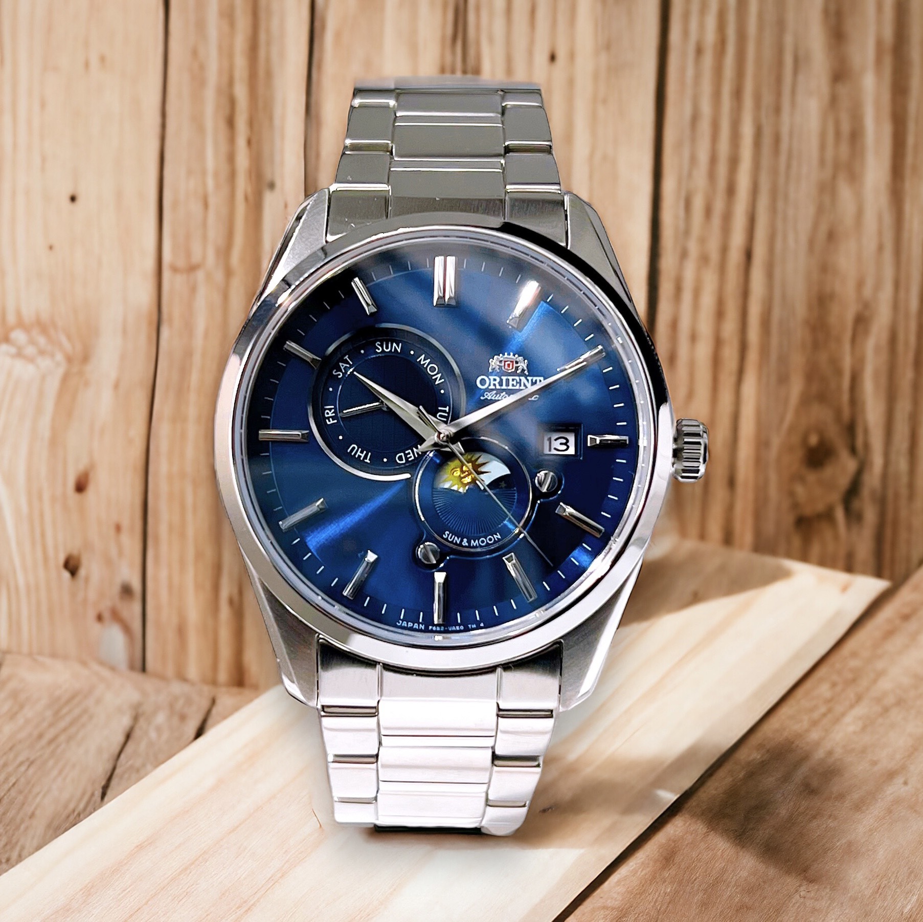 (ĐỒNG HỒ NAM) ORIENT SUN AND MOON GEN 5 RN-AK0303L (RA-AK0303L10B) BẢN NỘI ĐỊA NHẬT 41.5mm