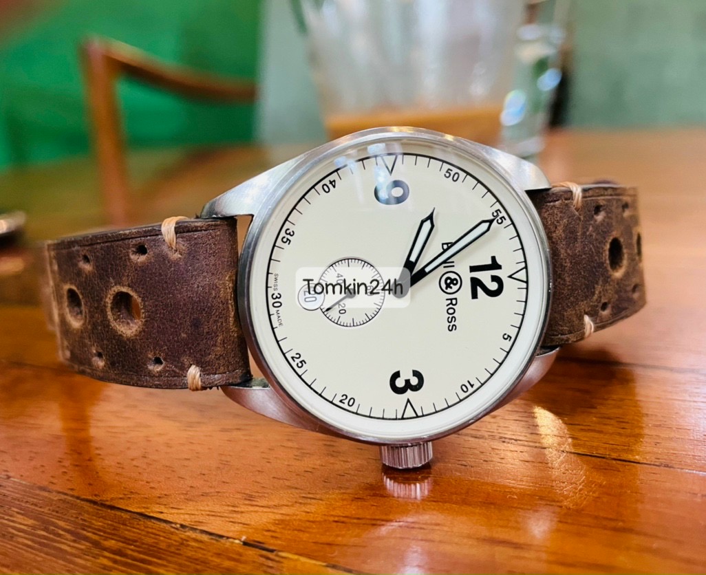 Ảnh 5 của [Deal Lướt] Bell and Ross Vintage Watch BRV123-BEI-ST-SCA
