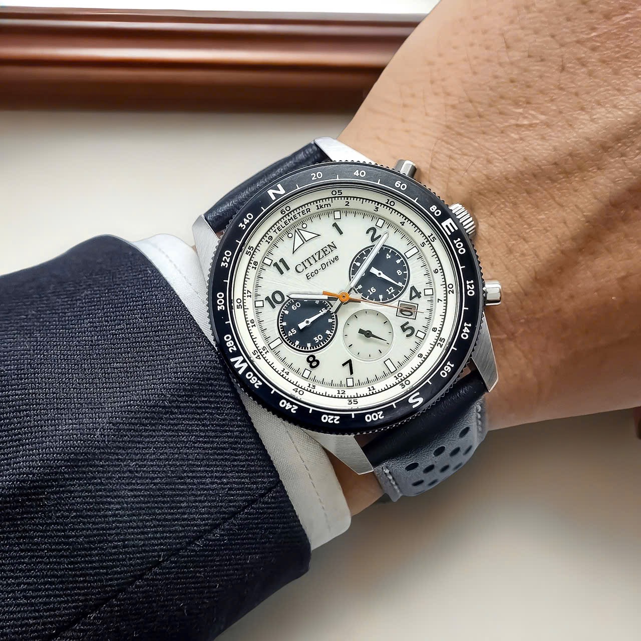 Ảnh 3 của (ĐỒNG HỒ NAM) Citizen Eco-Drive CA4559-13A (  CA455913A )