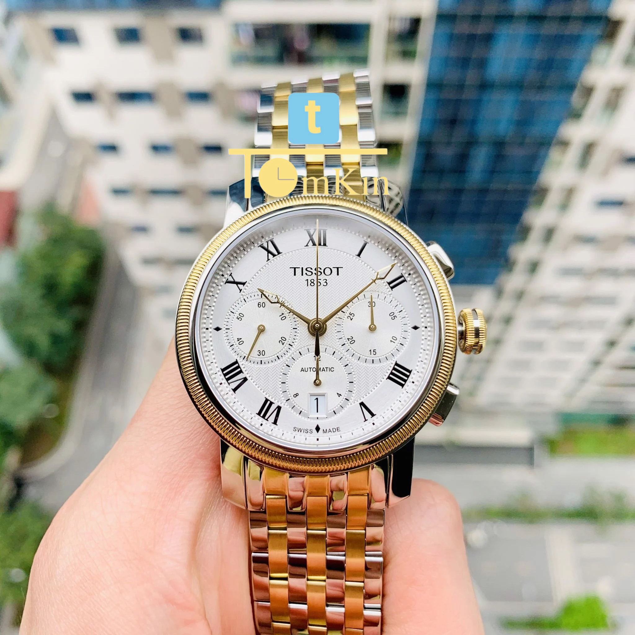 Tissot Automatic Bridgeport Chronograph Gent T097.427.22.033.00 ( T0974272203300 )