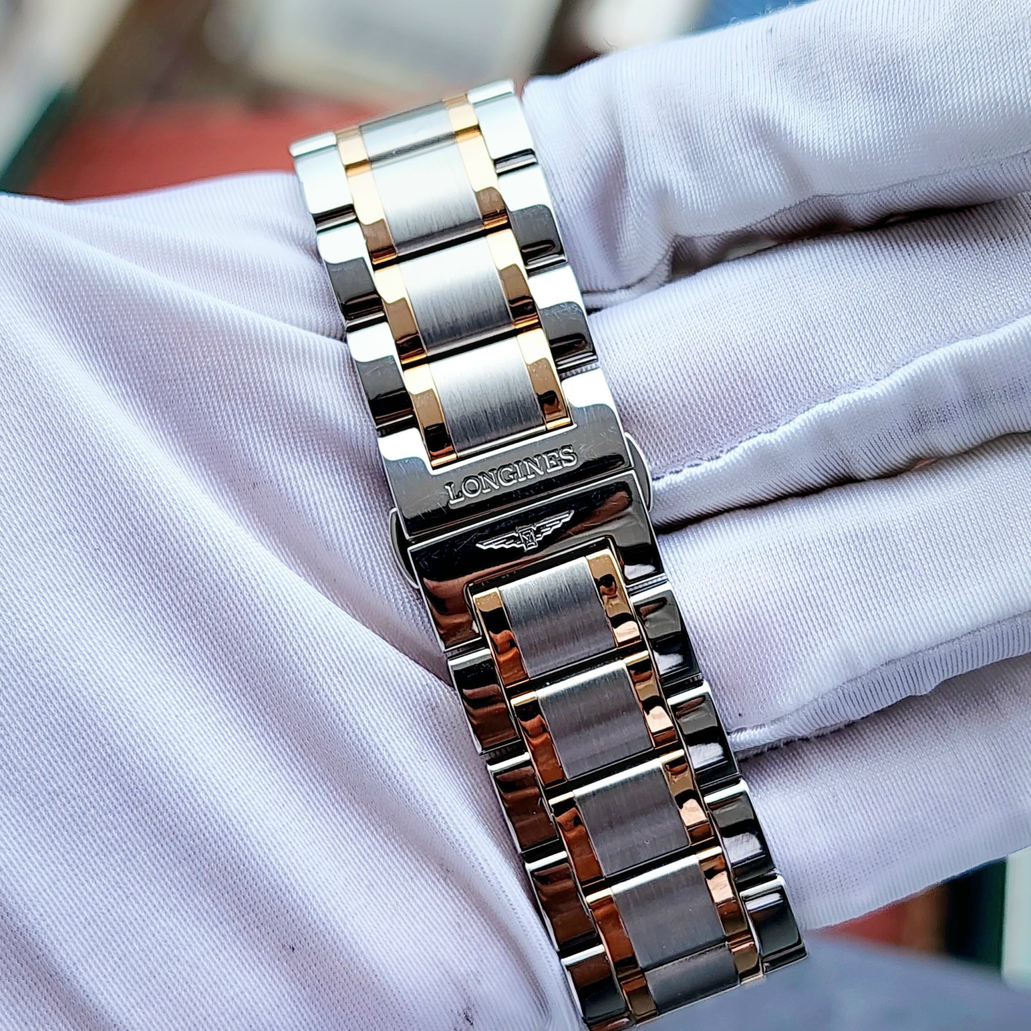 Ảnh 5 của (HÀNG LƯỚT) (ĐỒNG HỒ NAM) Longines Master Collection Diamond Rose Gold L2.628.5.99.7 38.5mm (USED- 98% fullbox)