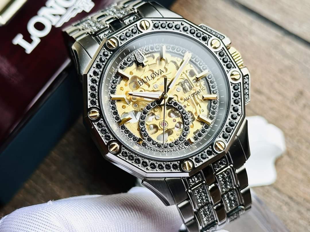 Ảnh 3 của (Đồng hồ Nam) Bulova 98A293 Octava Crystal Watch 42MM