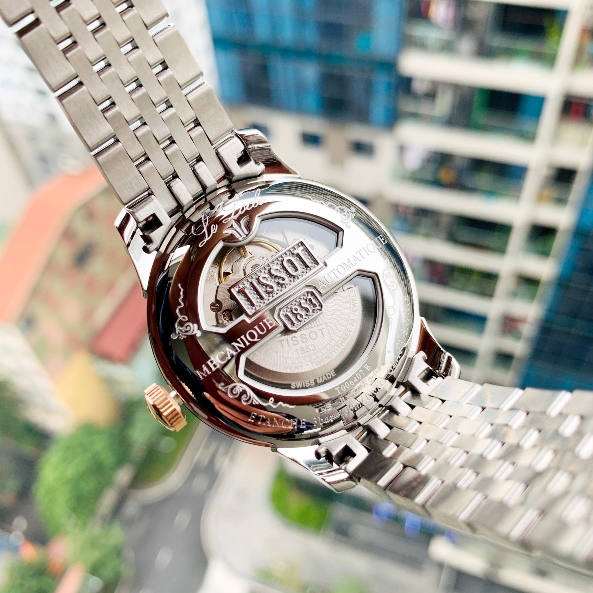 Ảnh 6 của (ĐỒNG HỒ NAM) (New) Tissot Automatic Le Locle Powermatic 80 T006.407.22.036.00 ( T0064072203600 ) 39.3mm