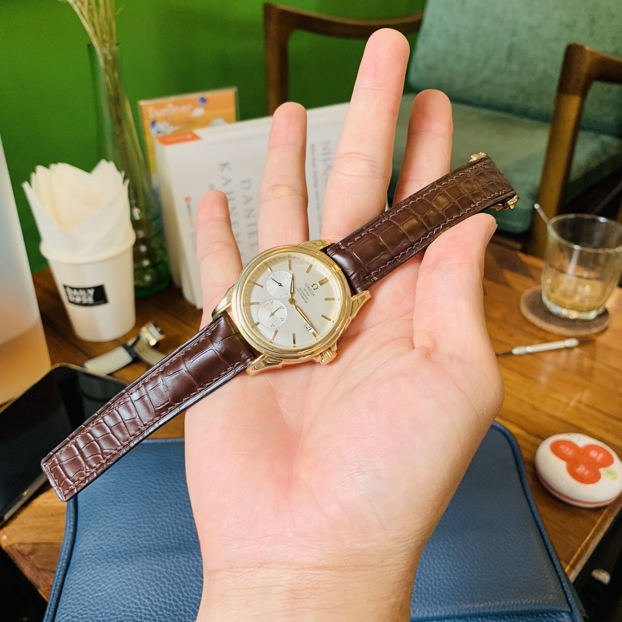 Ảnh 7 của Omega Kim Xăng vàng khối 18k - Deal lướt 95%