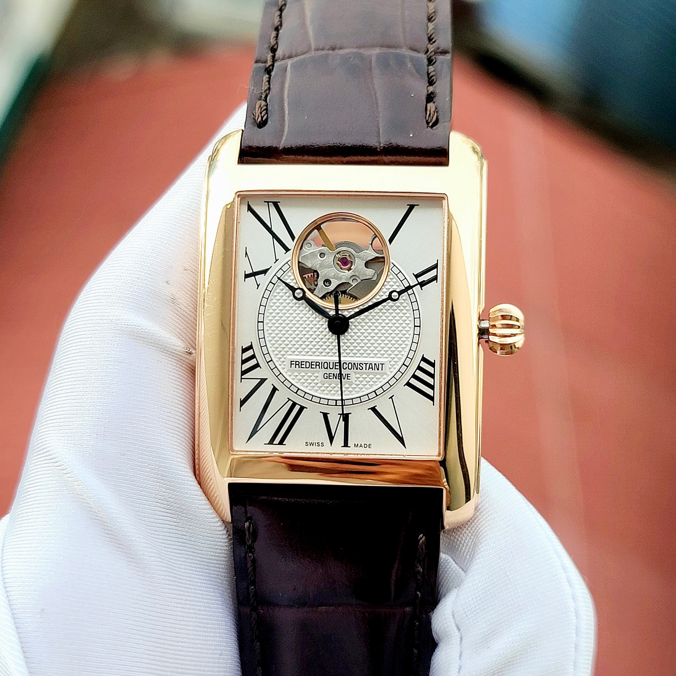 (HÀNG LƯỚT) ĐỒNG HỒ NAM LƯỚT Frederique Constant FC-310MC4S34 Carree 30.4x33.3mm