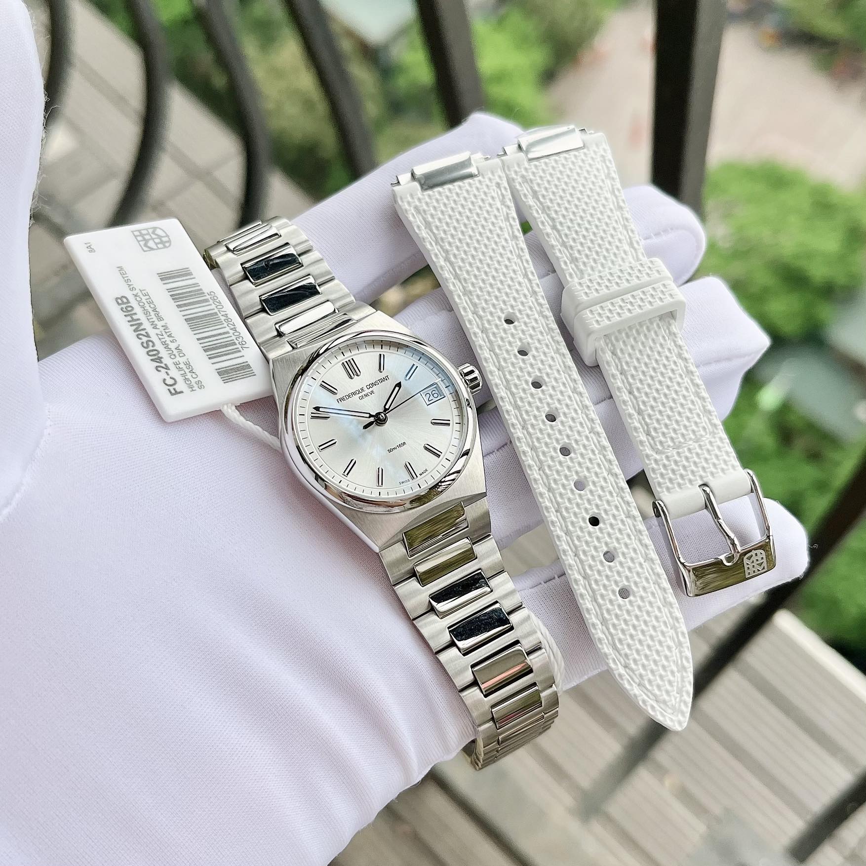 (ĐỒNG HỒ NỮ) FREDERIQUE CONSTANT HIGHLIFE LADIES QUARTZ FC-240S2NH6B FC240S2NH6B