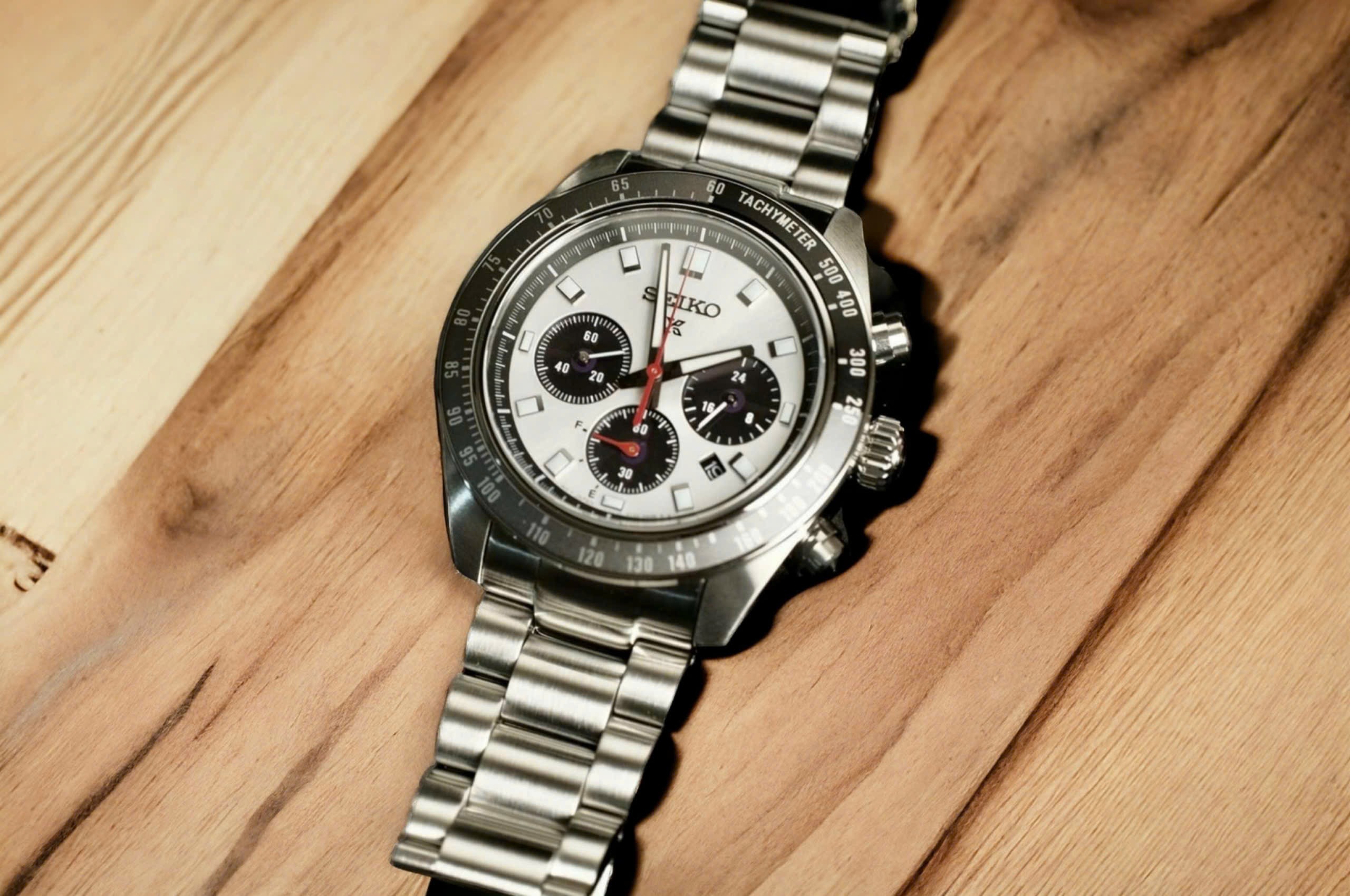 Ảnh 7 của (ĐỒNG HỒ NAM) Seiko Solar Prospex SSC911P1 ( SBDL095 ) Chronograph Speedtimer
