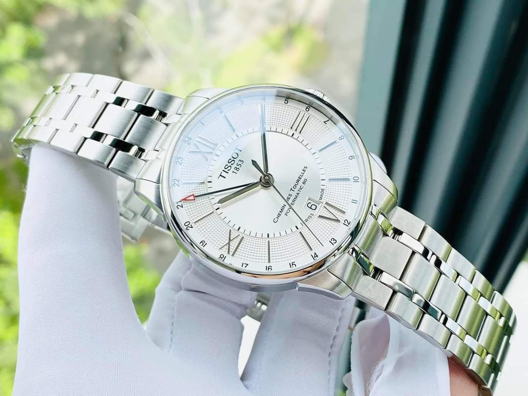 Ảnh 5 của (ĐỒNG HỒ NAM) TISSOT CHEMIN DES TOURELLES POWERMATIC 80 GMT T099.429.11.038.00 (T0994291103800) 42mm