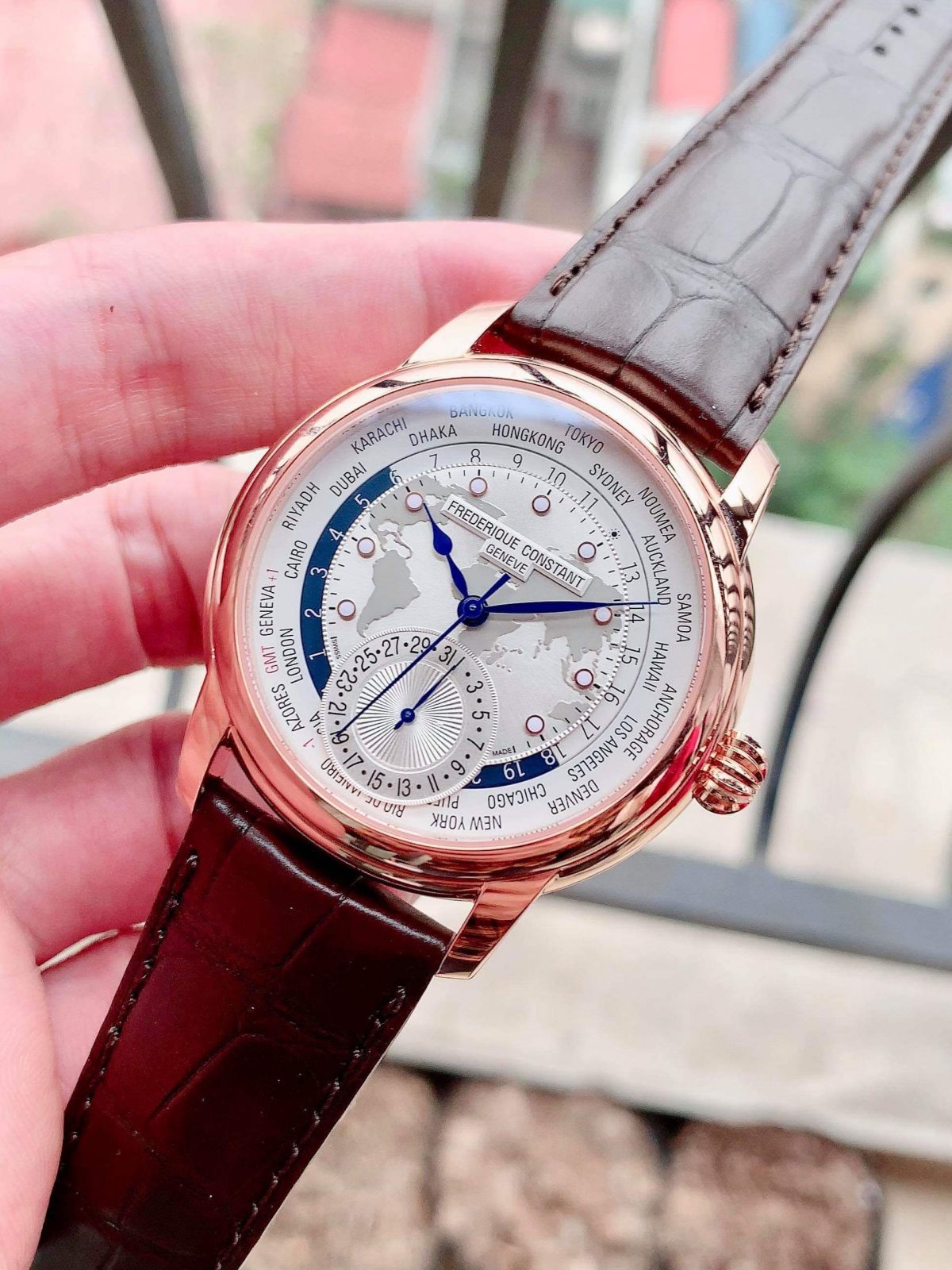 Frederique Constant Worldtimer 718WM4H4