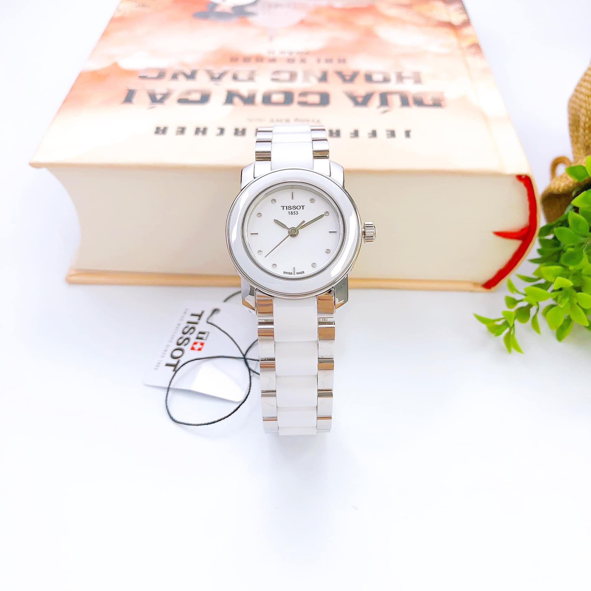 TISSOT T064.210.22.016.00 – NỮ – KÍNH SAPPHIRE – QUARTZ (PIN) – DÂY KIM LOẠI
