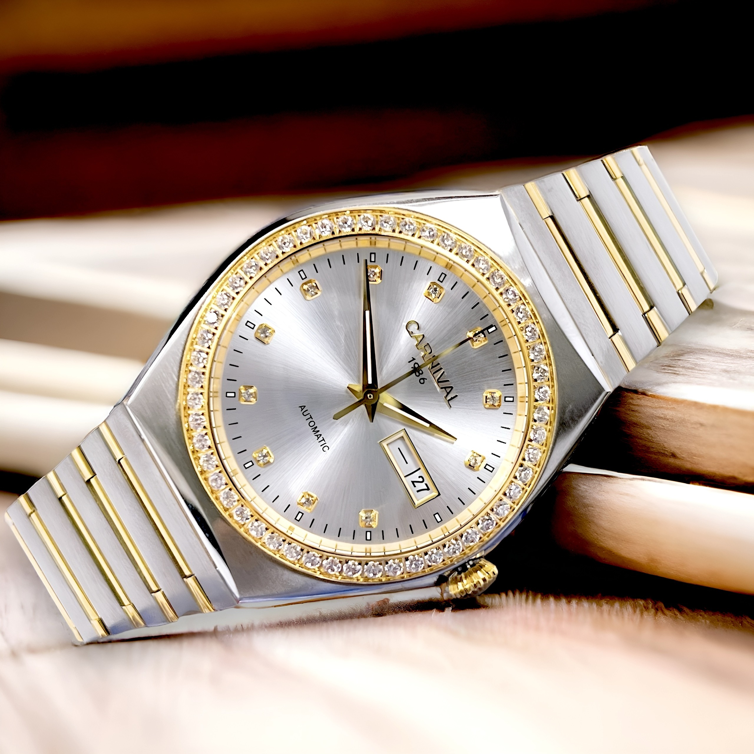Ảnh 2 của (ĐỒNG HỒ NAM) CARNIVAL 8581G-CV-T ( 8581G ) 38mm
