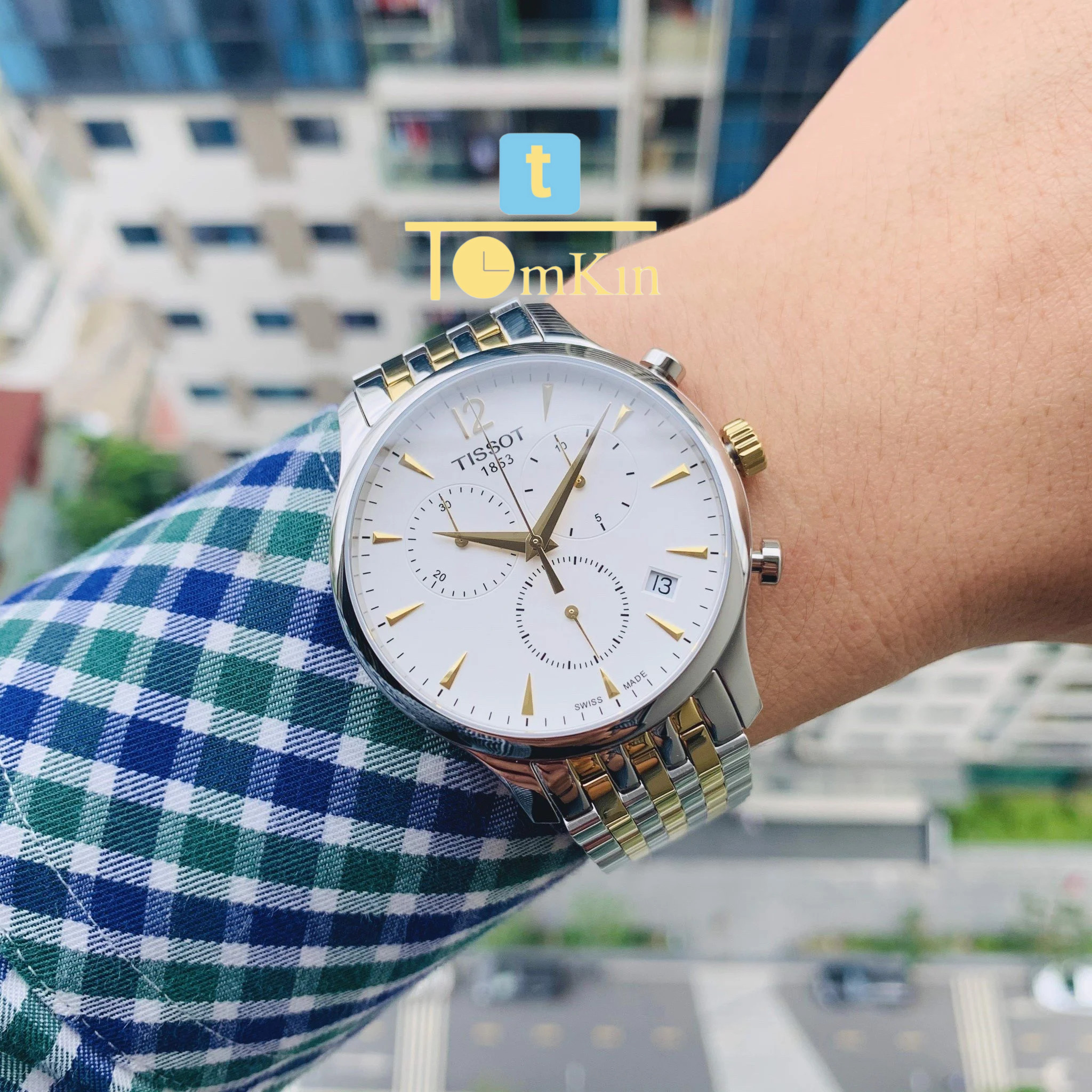 Ảnh 3 của TISSOT T-CLASSIC TRADITION DEMI QUARTZ T063.617.22.037.00 ( T0636172203700 )