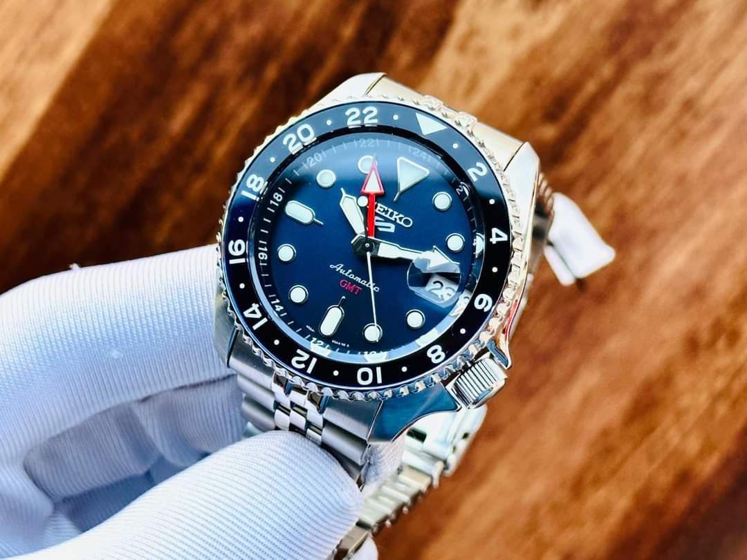 Ảnh 5 của (ĐỒNG HỒ NAM) Seiko 5 Automatic GMT Watch SSK003K1 ( SSK003 ) 42.5mm