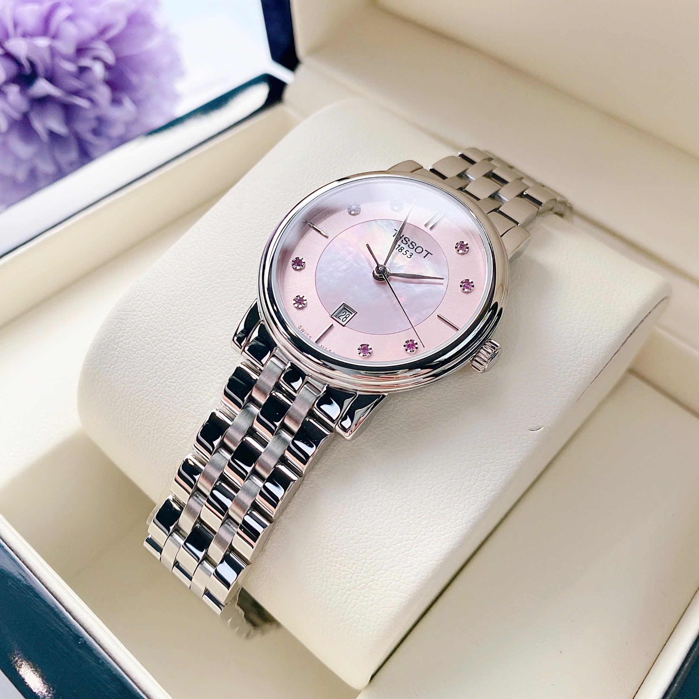 Ảnh 6 của (ĐỒNG HỒ NỮ) TISSOT CARSON PREMIUM LADY T122.210.11.159.00 ( T1222101115900 )