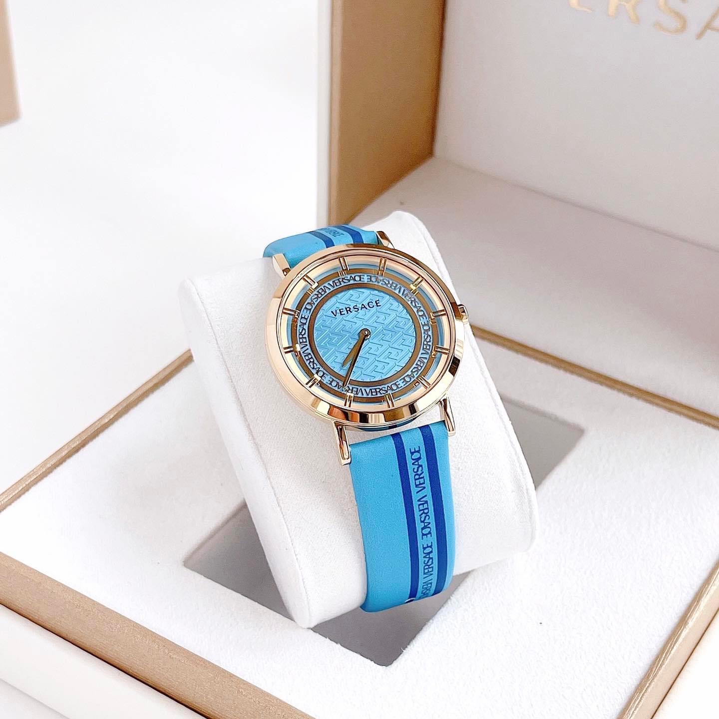 (ĐỒNG HỒ NỮ) Versace New Generation Quartz Blue Dial VE3M00222 36mm