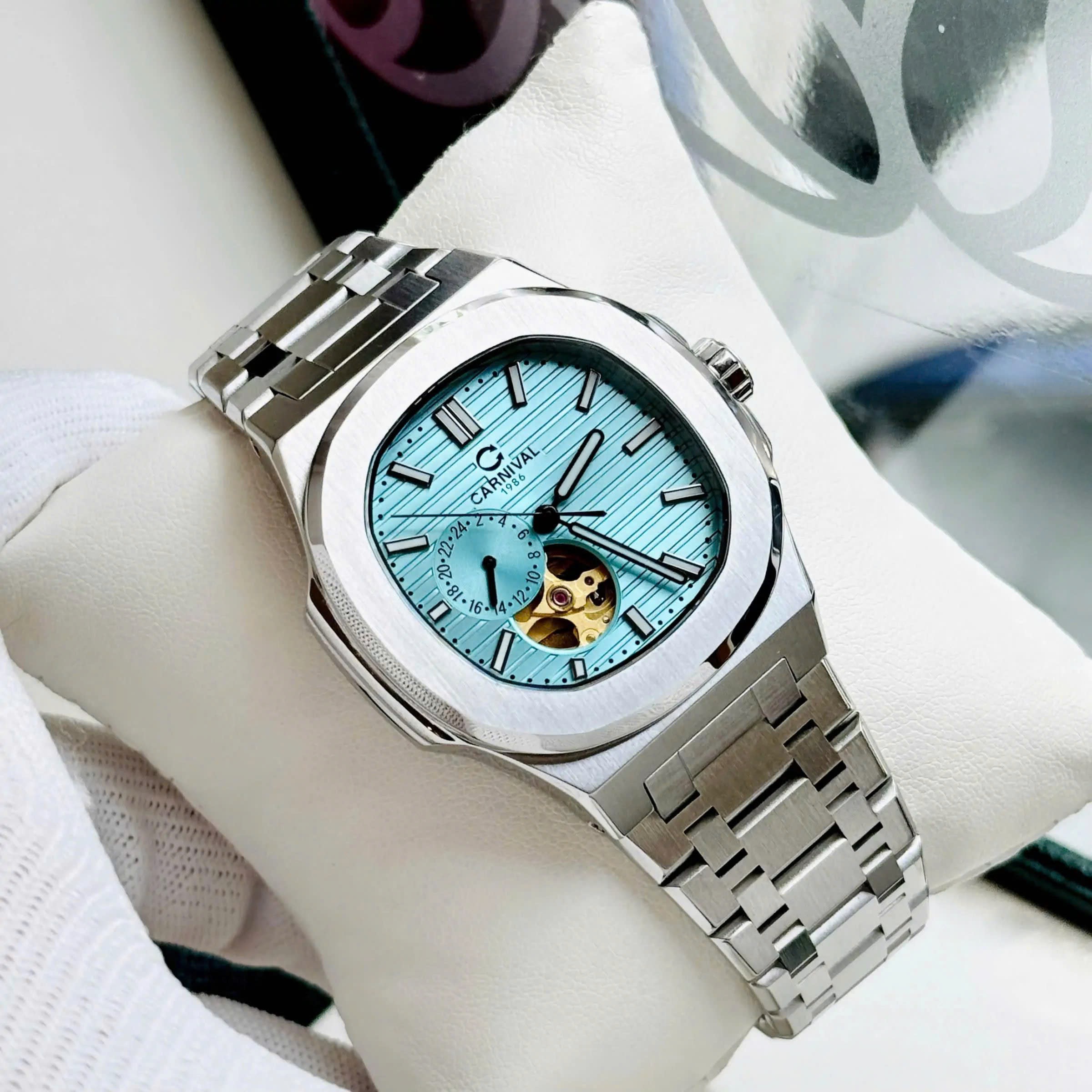 Ảnh 4 của (ĐỒNG HỒ NAM) Carnival 8159G-VT-XD New Arrivals ( 8159G ) 40mm