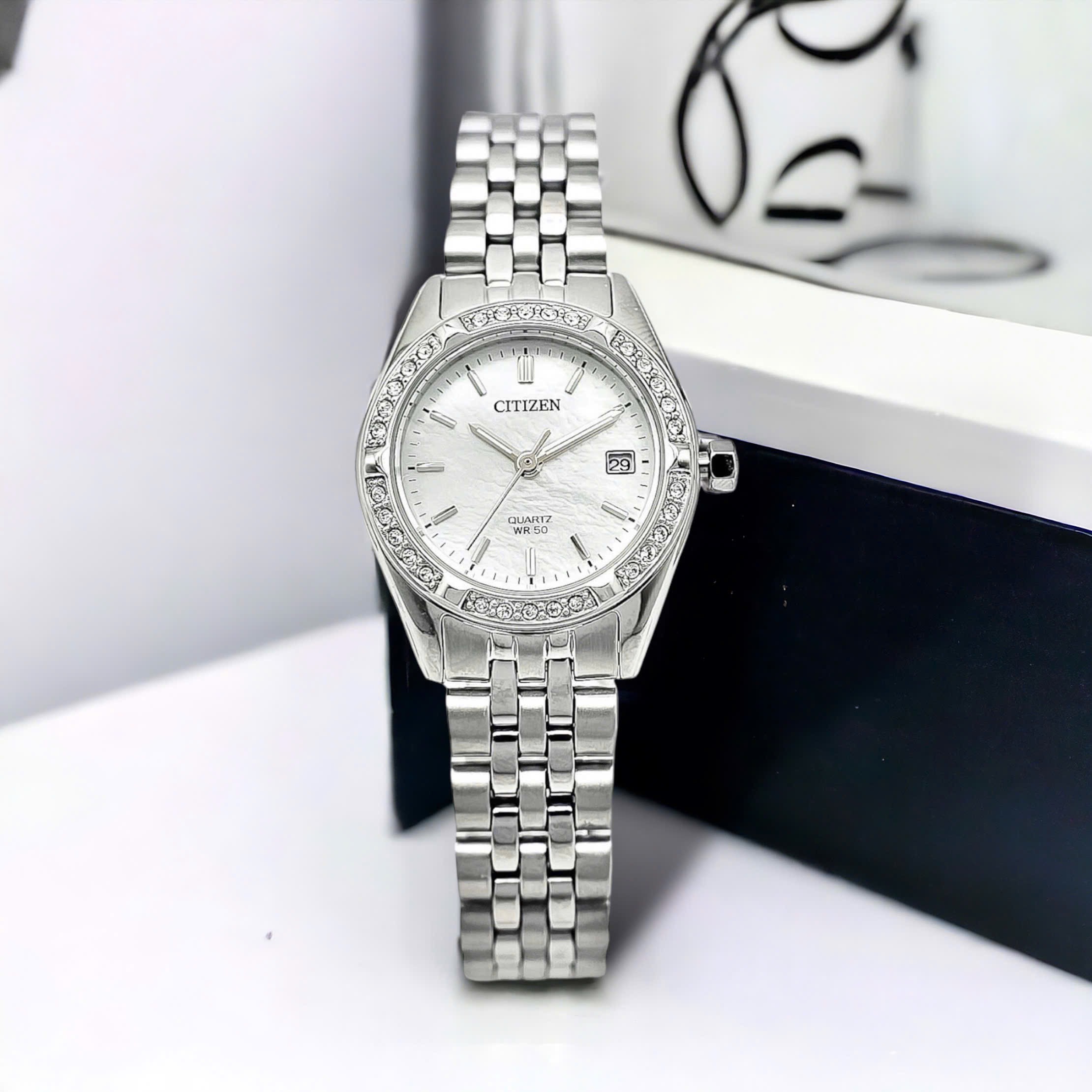 (ĐỒNG HỒ NỮ) Citizen Quartz EU6060-55D ( EU606055D )