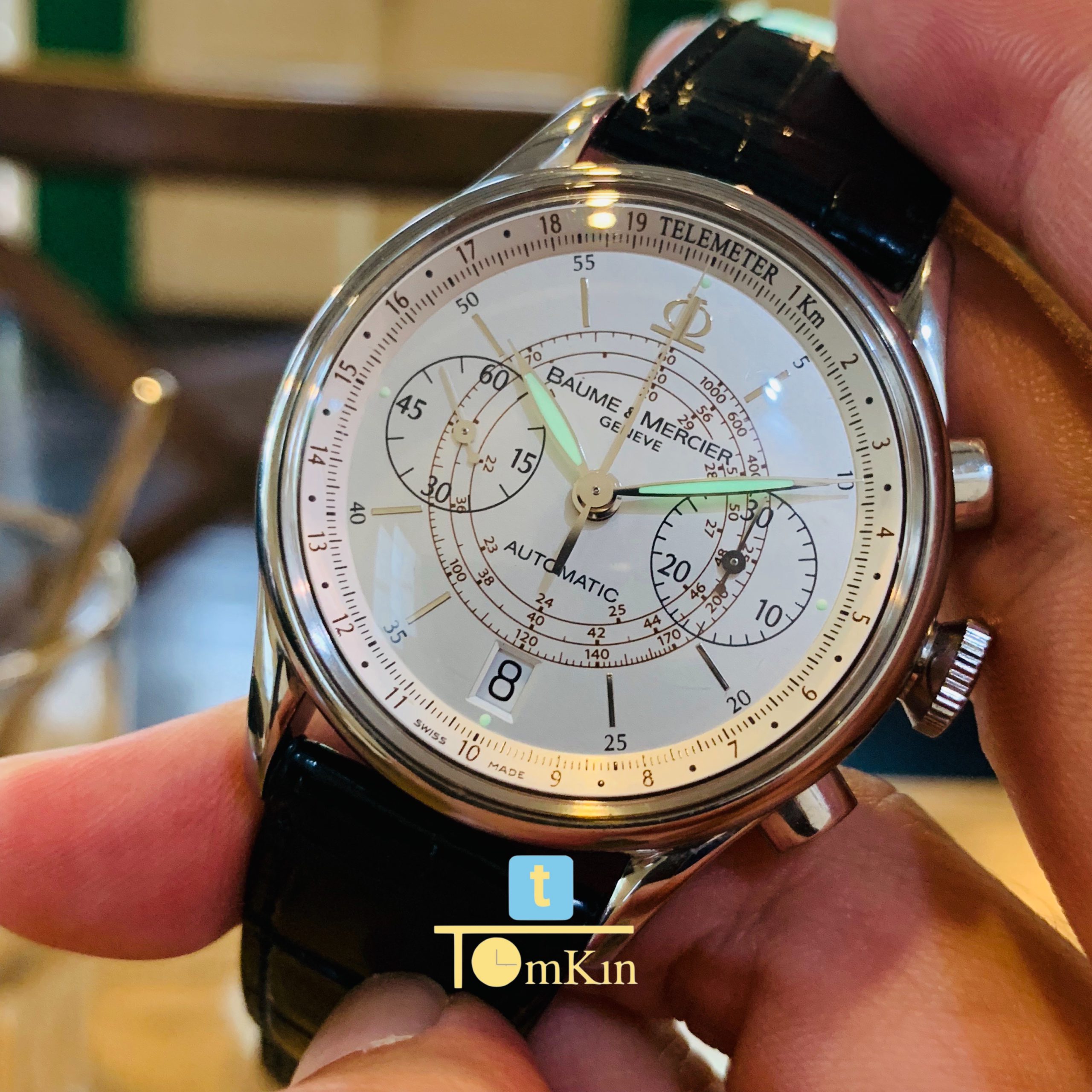Baume & Mercier - capeland telemeter chronograph - 65542