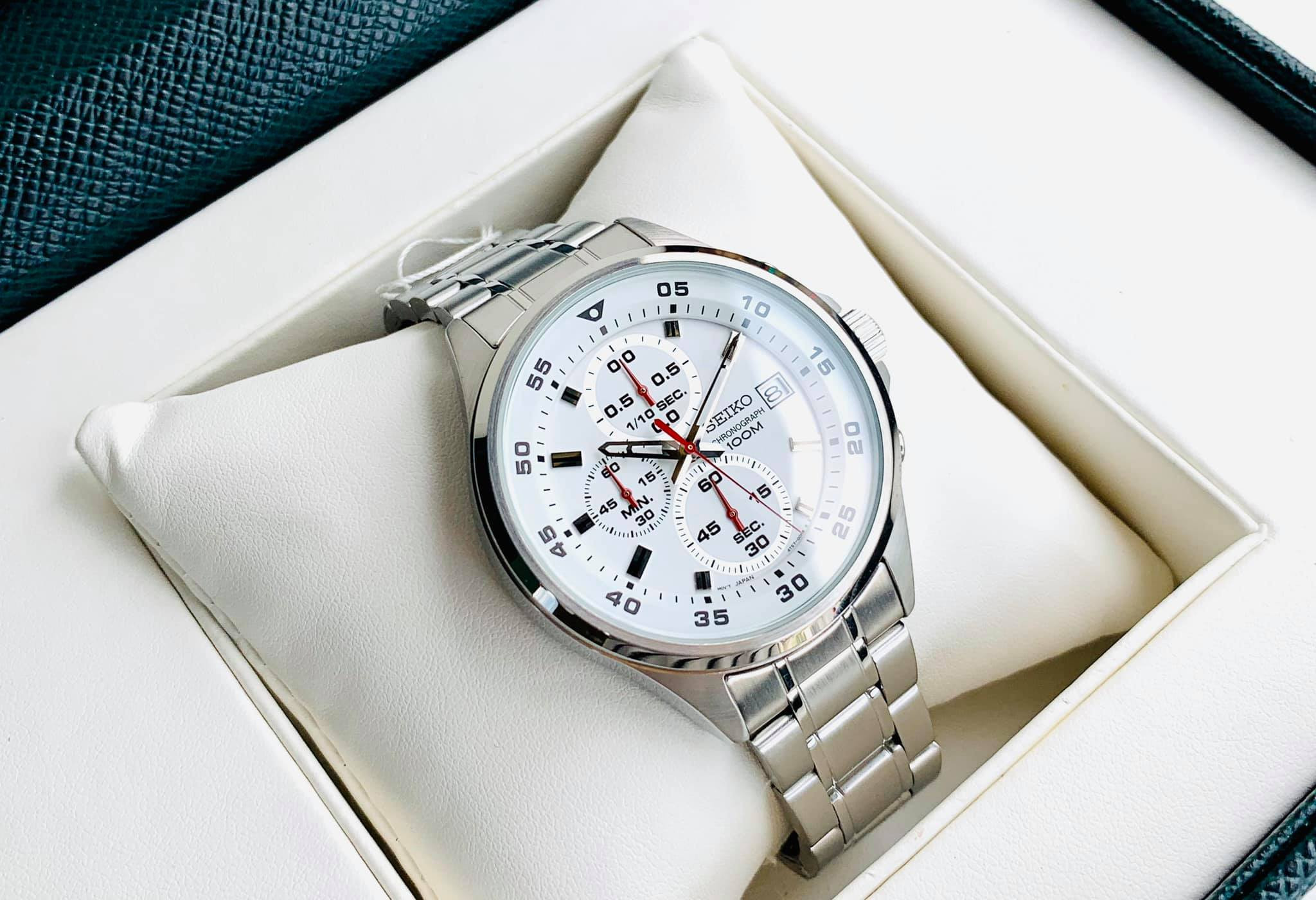 (ĐỒNG HỒ NAM) SEIKO QUARTZ CHRONOGRAPH SKS623P1