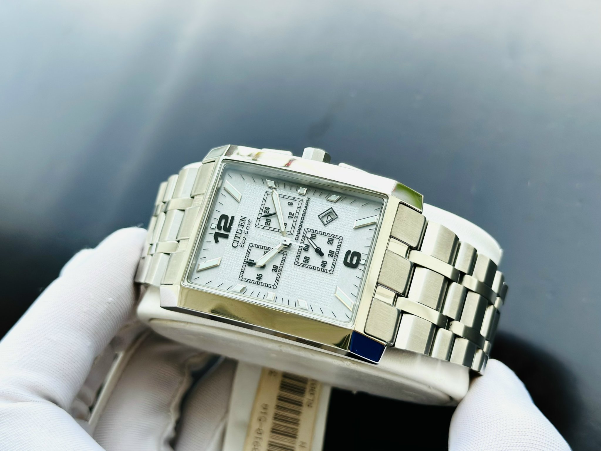 Ảnh 5 của (ĐỒNG HỒ NAM) (NEW) Citizen Eco-Drive AT0910-51A Chronograph Largo