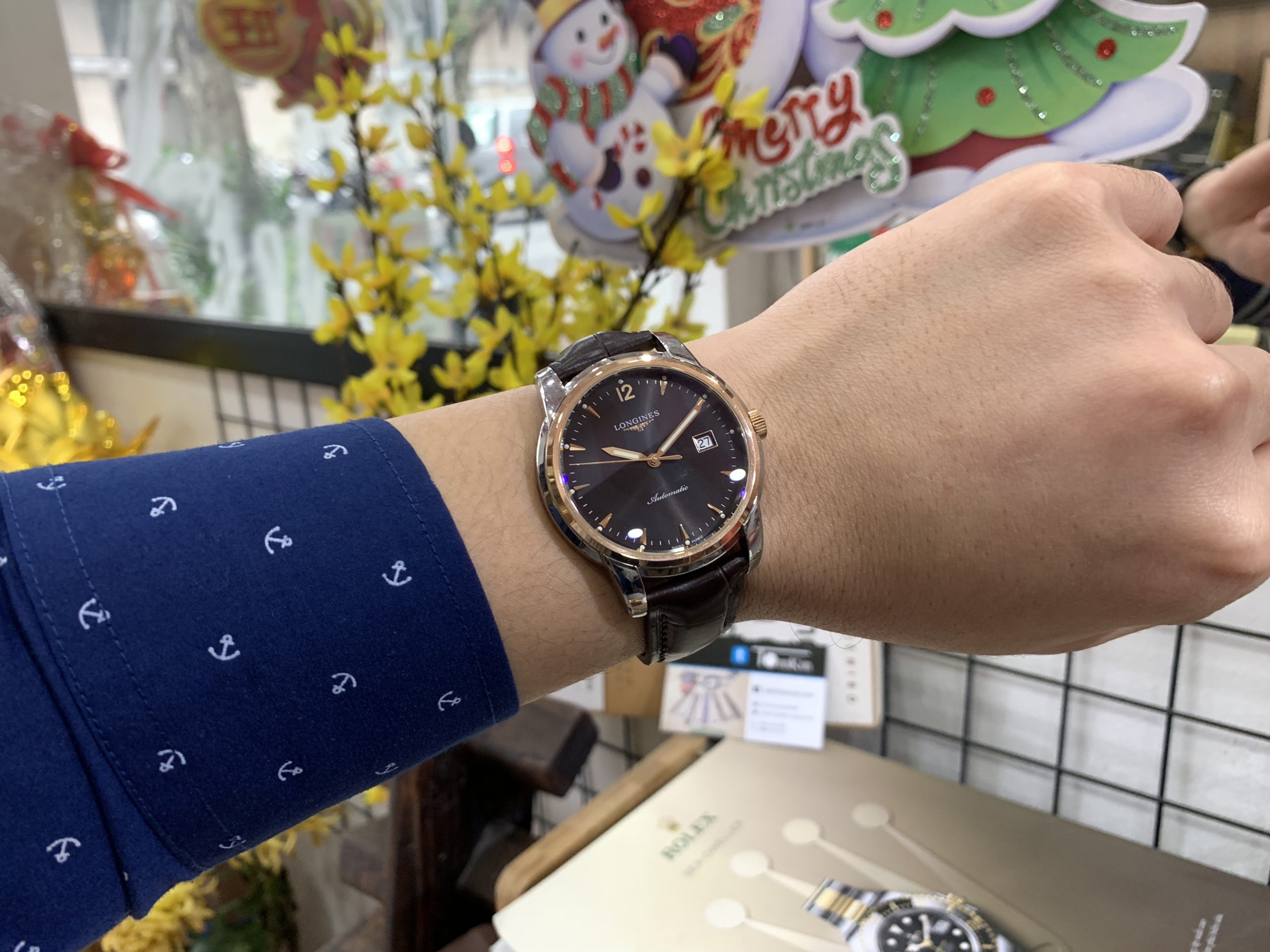 Ảnh 4 của Longines Saint Imier L27665523 vàng 18k