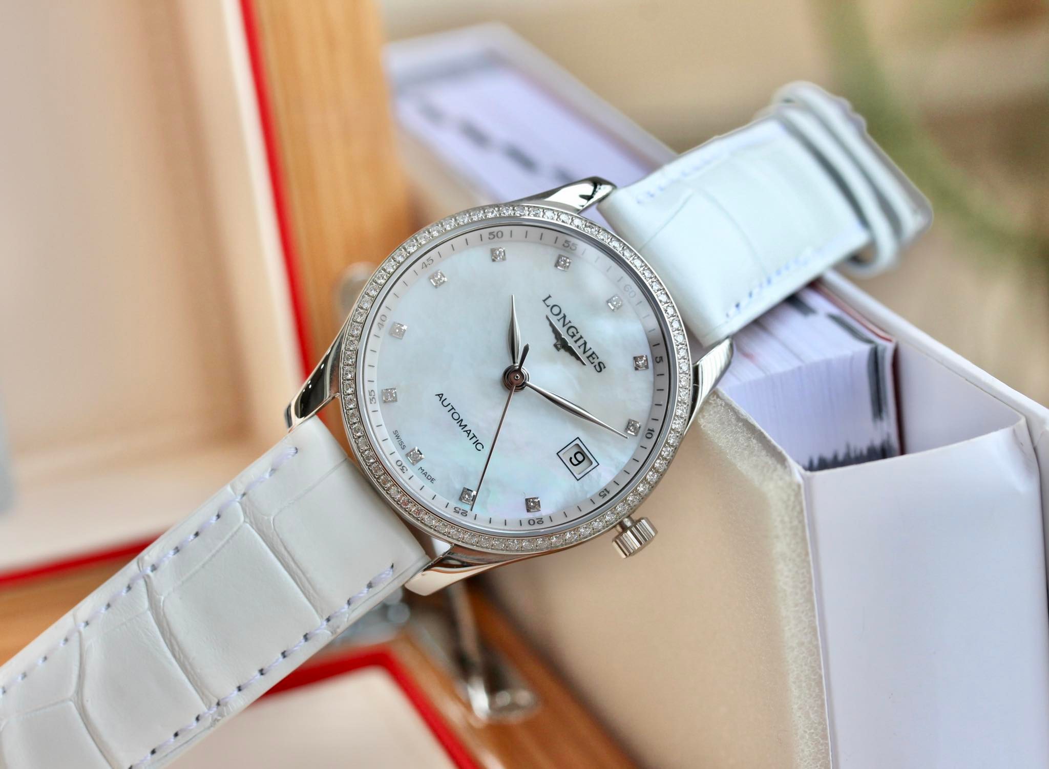 Ảnh 2 của (ĐỒNG HỒ NỮ) Longines Master L2.518.0.87.3 L25180873 36MM