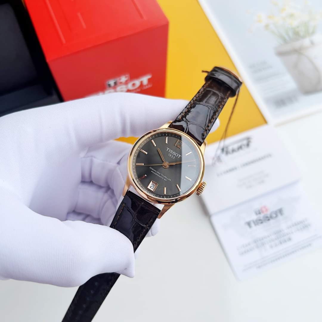 Ảnh 2 của (ĐỒNG HỒ NỮ) Tissot Chemin Des Tourelles Powermatic 80 Lady T099.207.36.447.00 ( T0992073644700 )