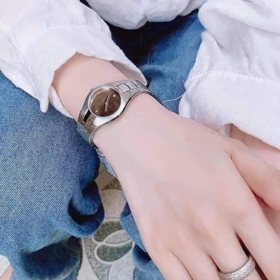 Ảnh 3 của (ĐỒNG HỒ NỮ) Tissot Lady Round Orange Dial Ladies Ladies T096.009.11.431.00 (T0960091143100) 26MM
