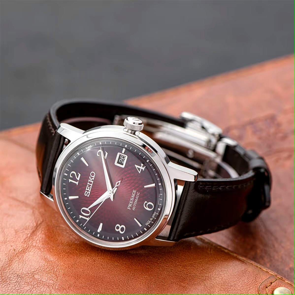 Ảnh 7 của (ĐỒNG HỒ NAM) (New) Seiko Presage Cocktail Time Nigroni SRPE41J1 ( SRPE41 )  38.5mm