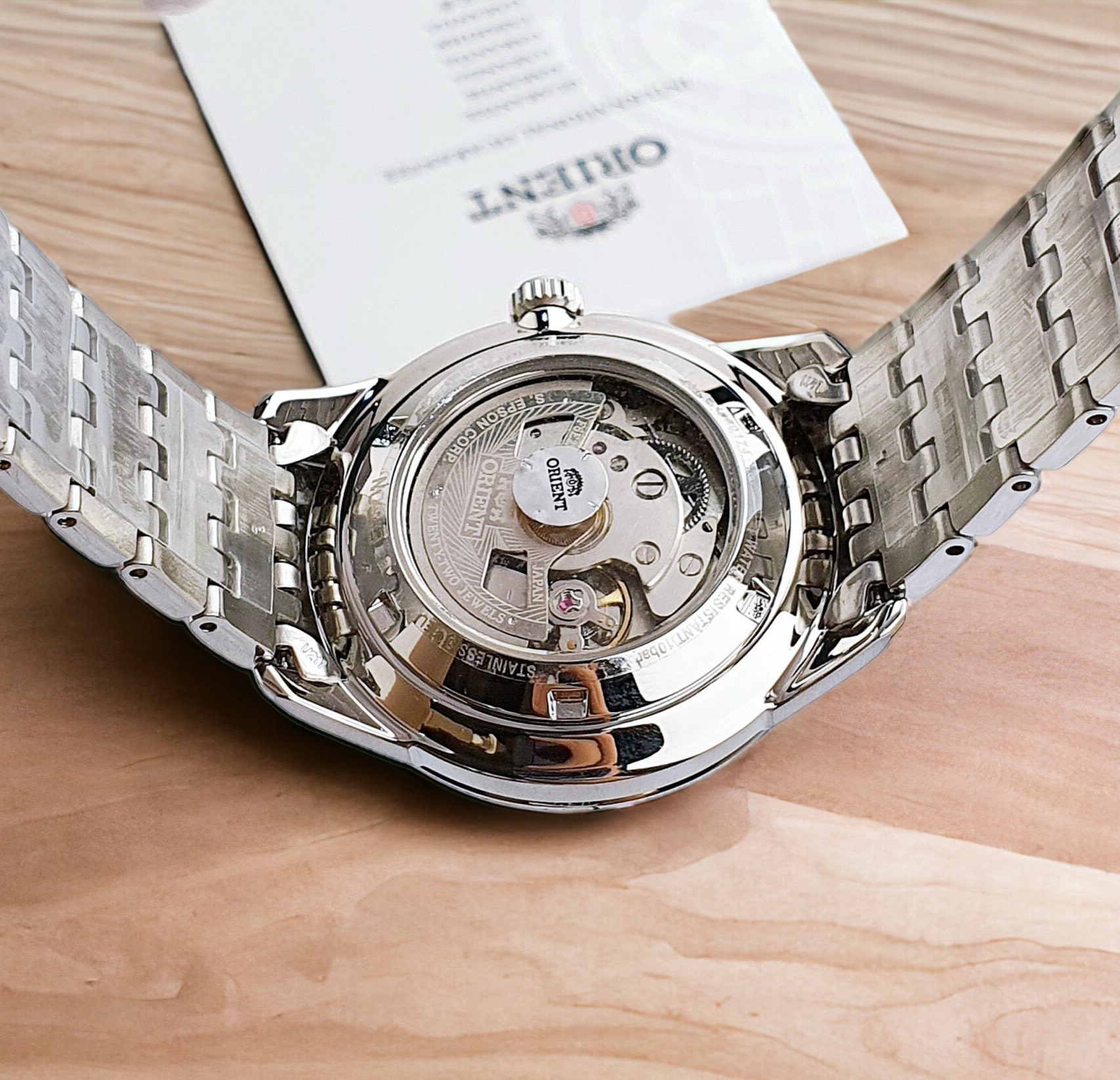 Ảnh 5 của (ĐỒNG HỒ NAM) Orient Automatic Day Date RA-AX0005S0HB ( RA-AX0005S ) 40.8mm