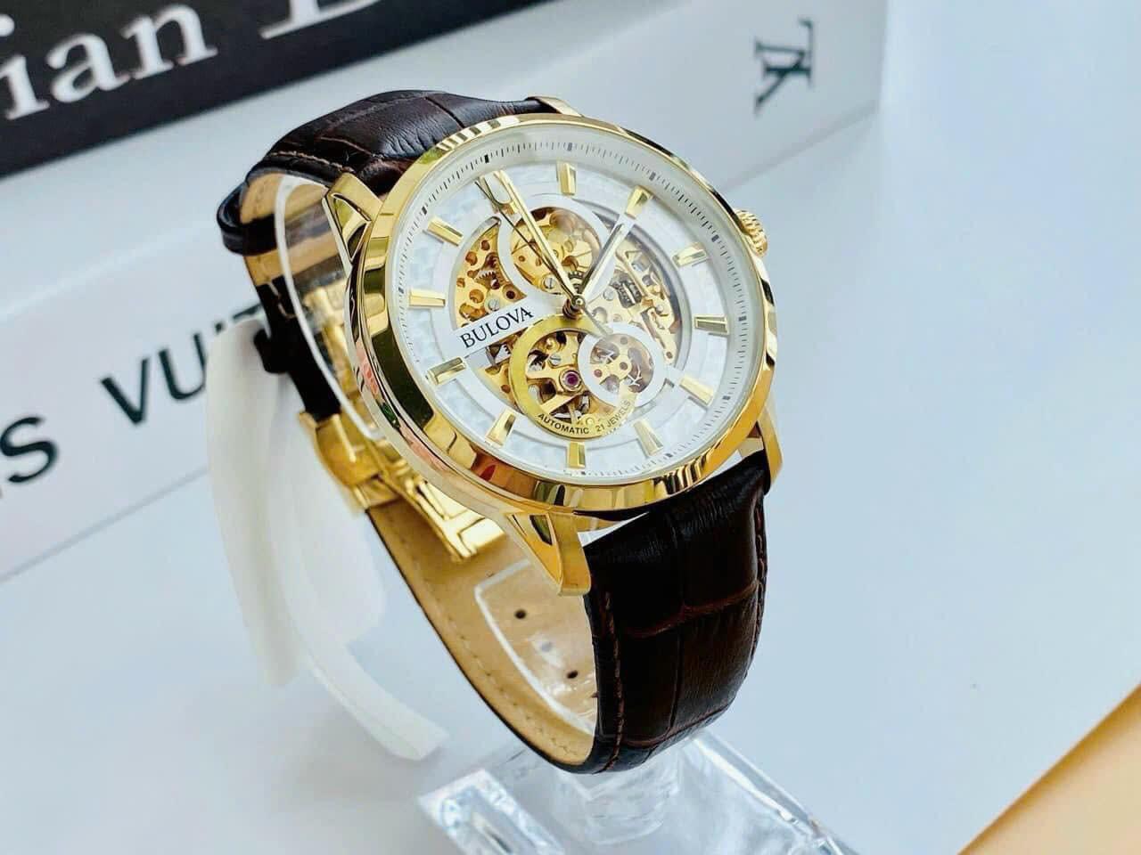 (ĐỒNG HỒ NAM) Bulova 97A138 Sutton Automatic Watch 43mm