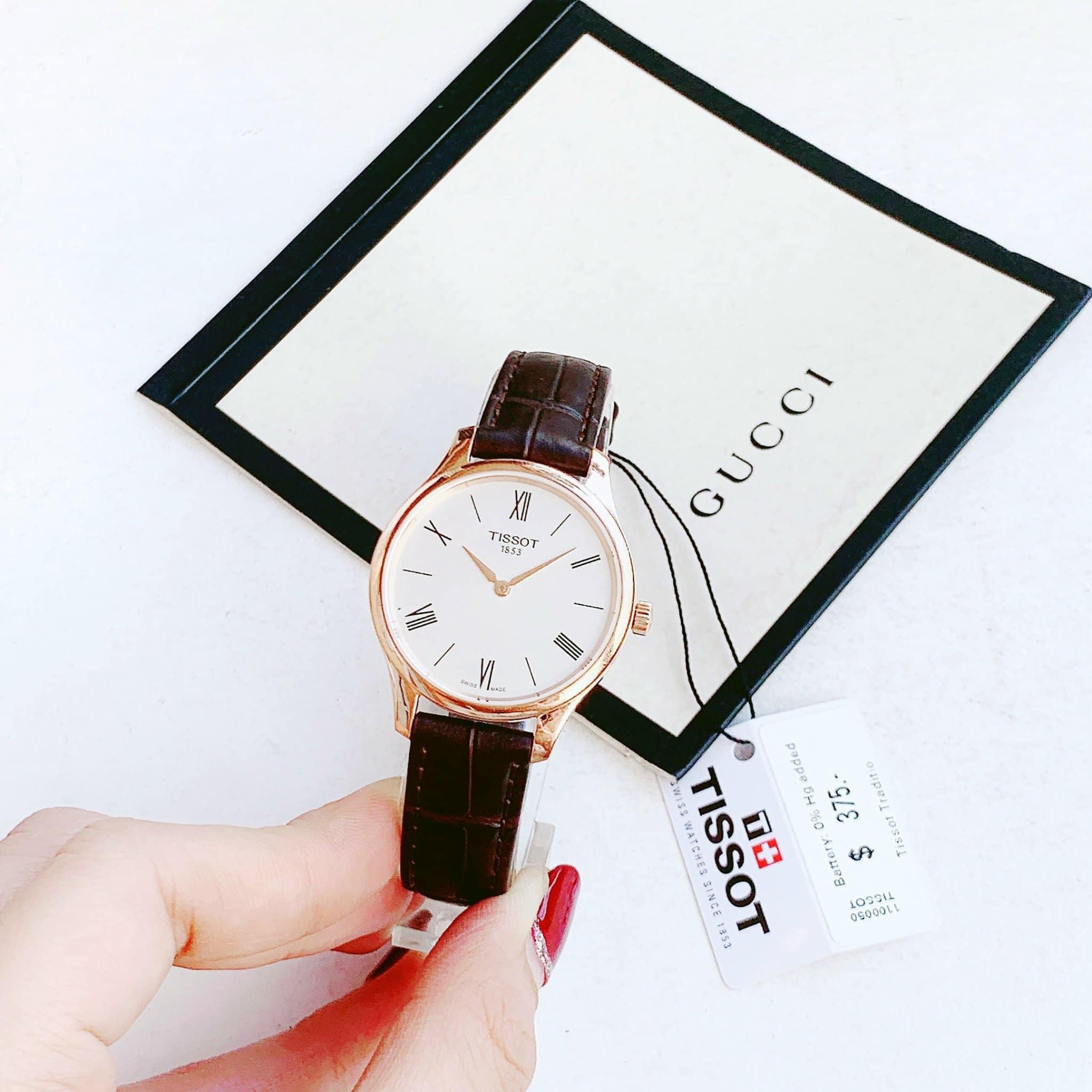 (ĐỒNG HỒ NỮ) TISSOT TRADITION 5.5 LADY (31.00) T063.209.36.038.00 (T0632093603800) 31mm