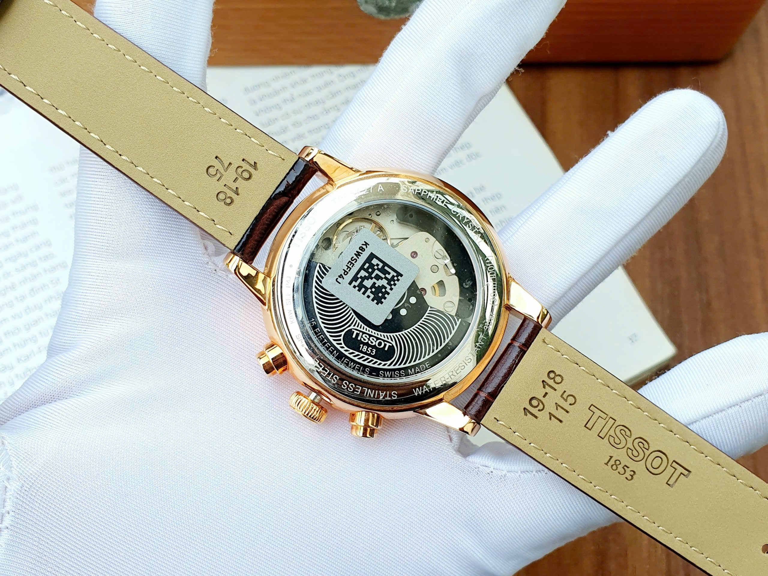 Ảnh 6 của (ĐỒNG HỒ NAM) TISSOT CARSON T085.427.36.011.00 (T0854273601100)