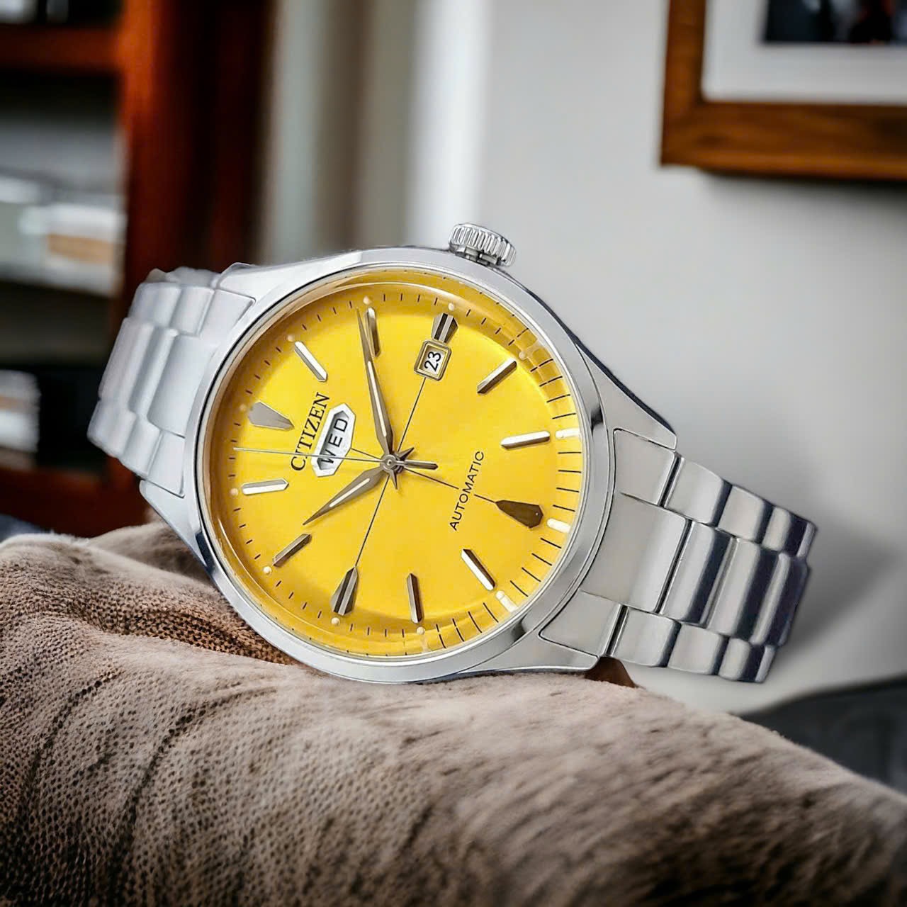 Ảnh 3 của (ĐỒNG HỒ NAM) CITIZEN Mechanical NH8391-51Z ( NH839151Z )