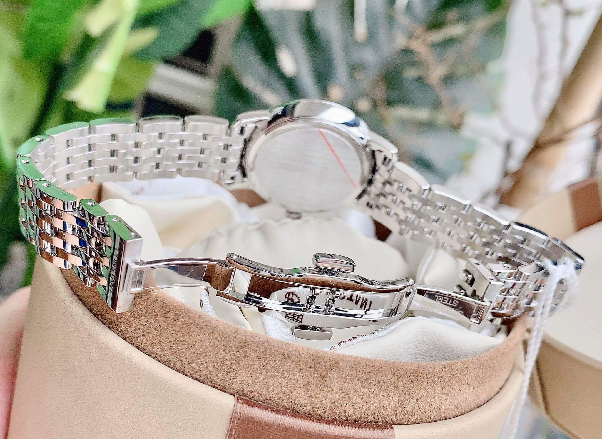 Ảnh 5 của (ĐỒNG HỒ NỮ) Frederique Constant Slimline Diamond Mother Of Pearl Dial Silver Tone FC-206MPWD1SD6B ( FC206MPWD1SD6B ) ( 206MPWD1SD6B )