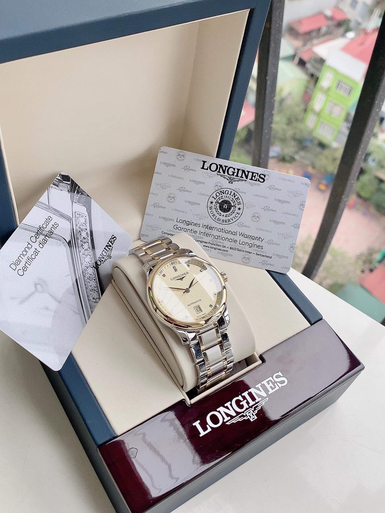 Ảnh 3 của LONGINES MASTER COLLECTION DIAMOND L2.628.5.38.7 ( L26285387 )