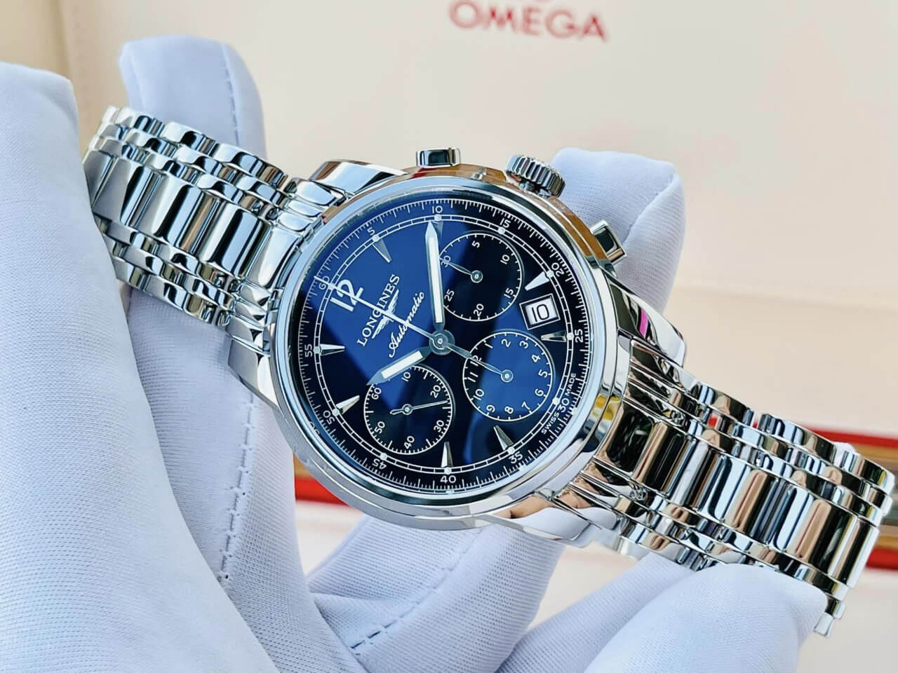 (ĐỒNG HỒ NAM) (NEW) Longines The Saint-Imier L2.752.4.52.6 ( L27524526 ) 41mm