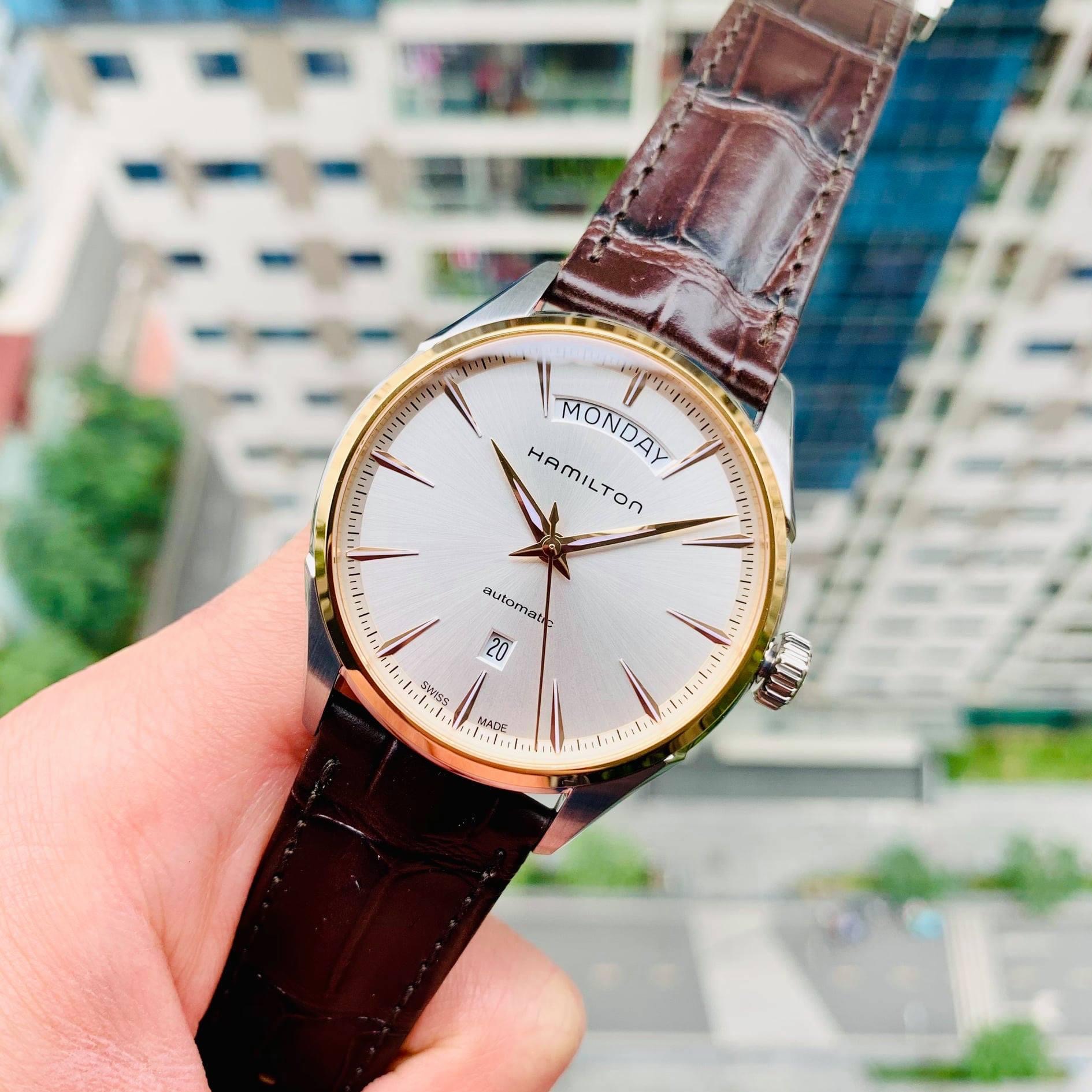 Ảnh 4 của HAMILTON Jazzmaster Automatic Watch 42mm H42525551