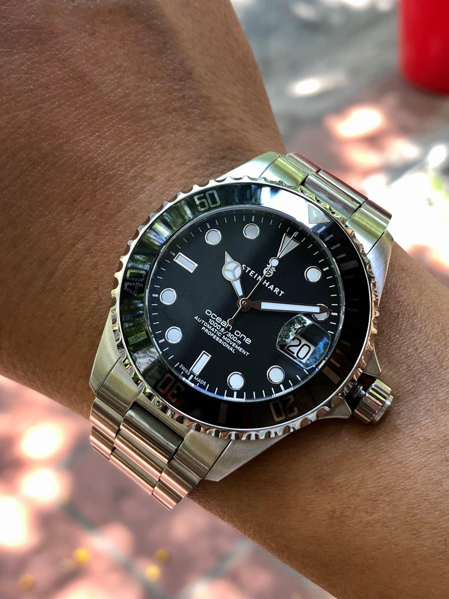 Ảnh 7 của Steinhart 39mm Ceramic BLACK Fullbox đẹp chất ngất