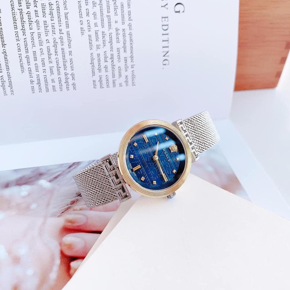 Ảnh 3 của (ĐỒNG HỒ NỮ) Versace Meander VELW00520 Case Gold 37mm