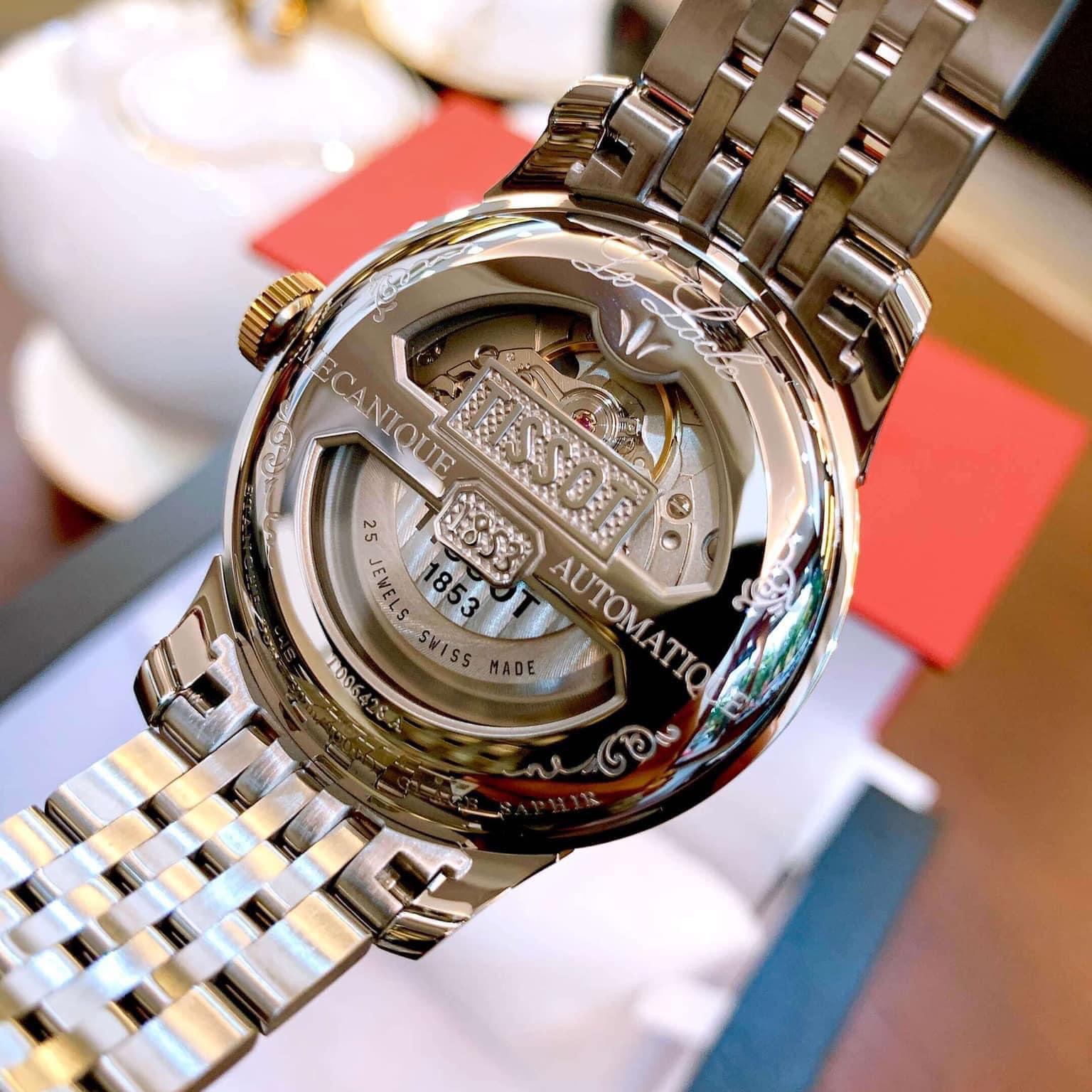 Ảnh 4 của (ĐỒNG HỒ NAM) (New) TISSOT LE LOCLE AUTOMATIC REGULATEUR T006.428.22.038.02 T0064282203802 39.3MM