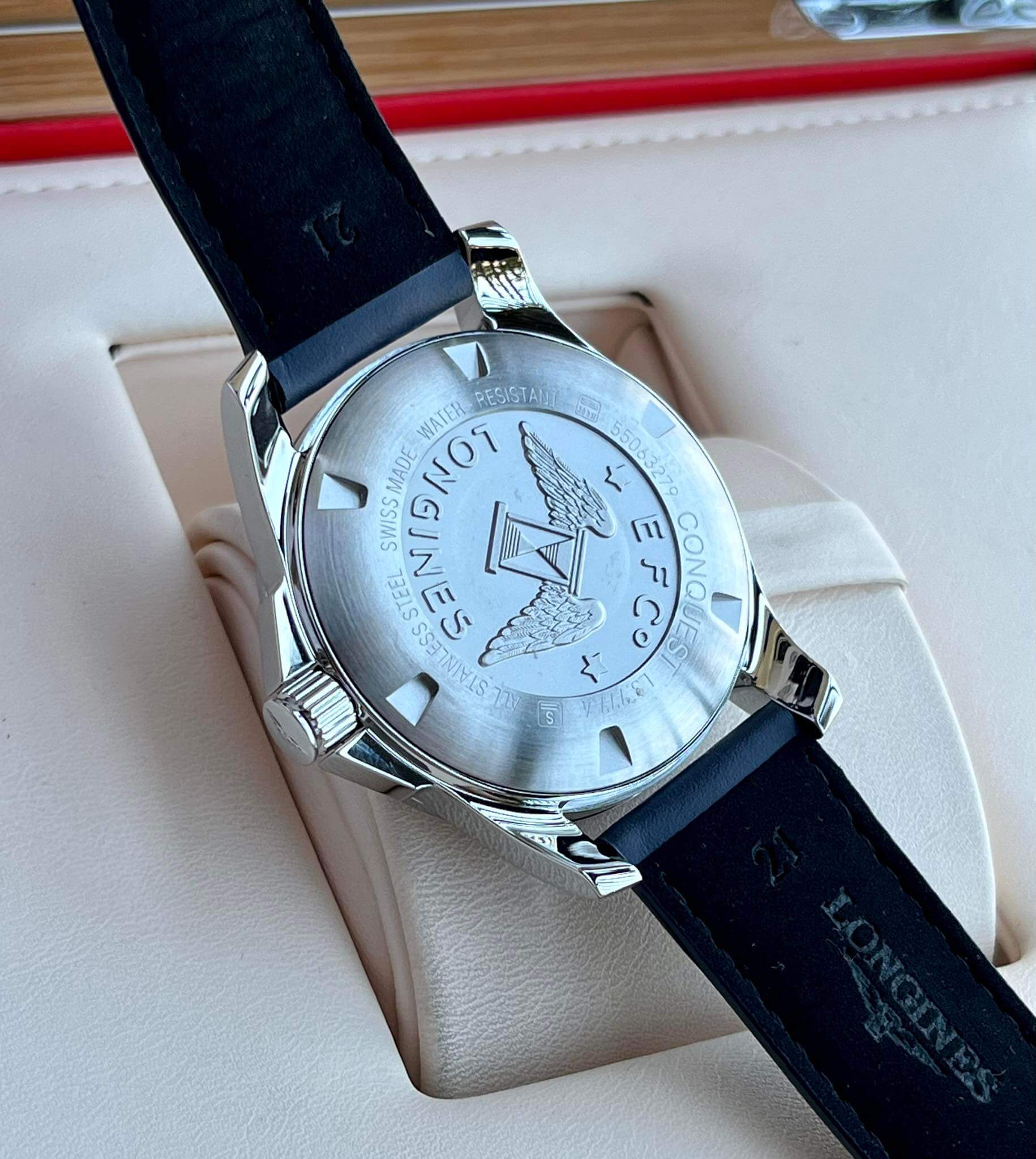Ảnh 6 của (ĐỒNG HỒ NAM) (New)  Longines Conquest L3.777.4.99.0 (L37774990) 41mm