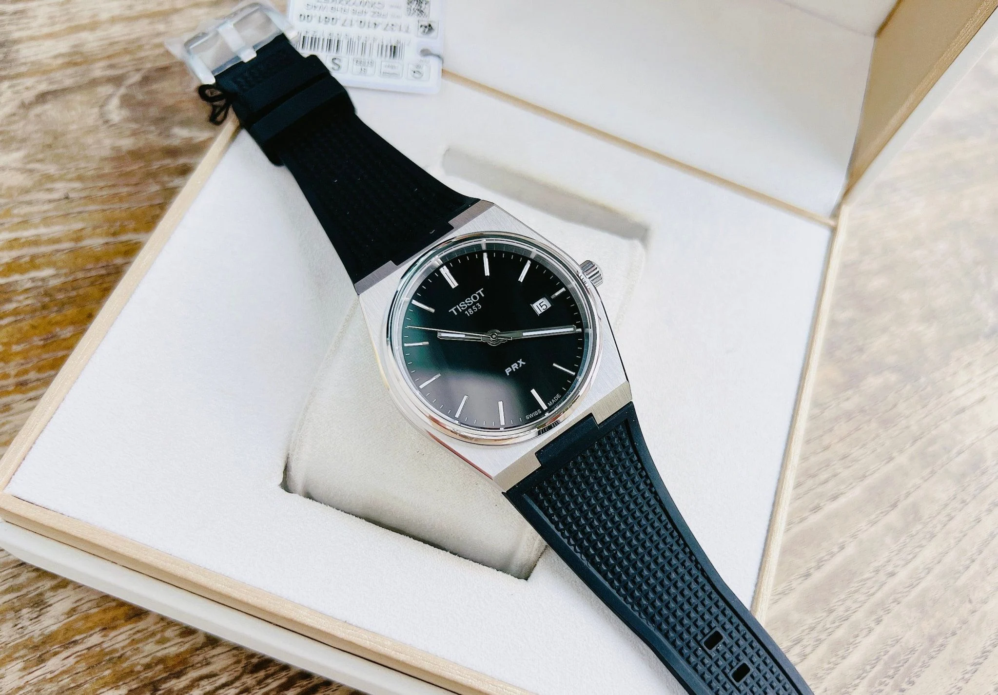 Ảnh 3 của (ĐỒNG HỒ NAM) Tissot Quartz PRX T137.410.17.051.00 ( T1374101705100 )