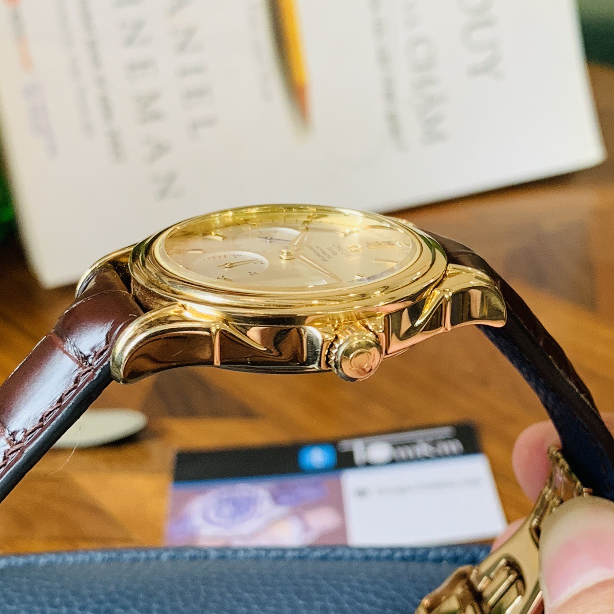 Ảnh 9 của Omega Kim Xăng vàng khối 18k - Deal lướt 95%