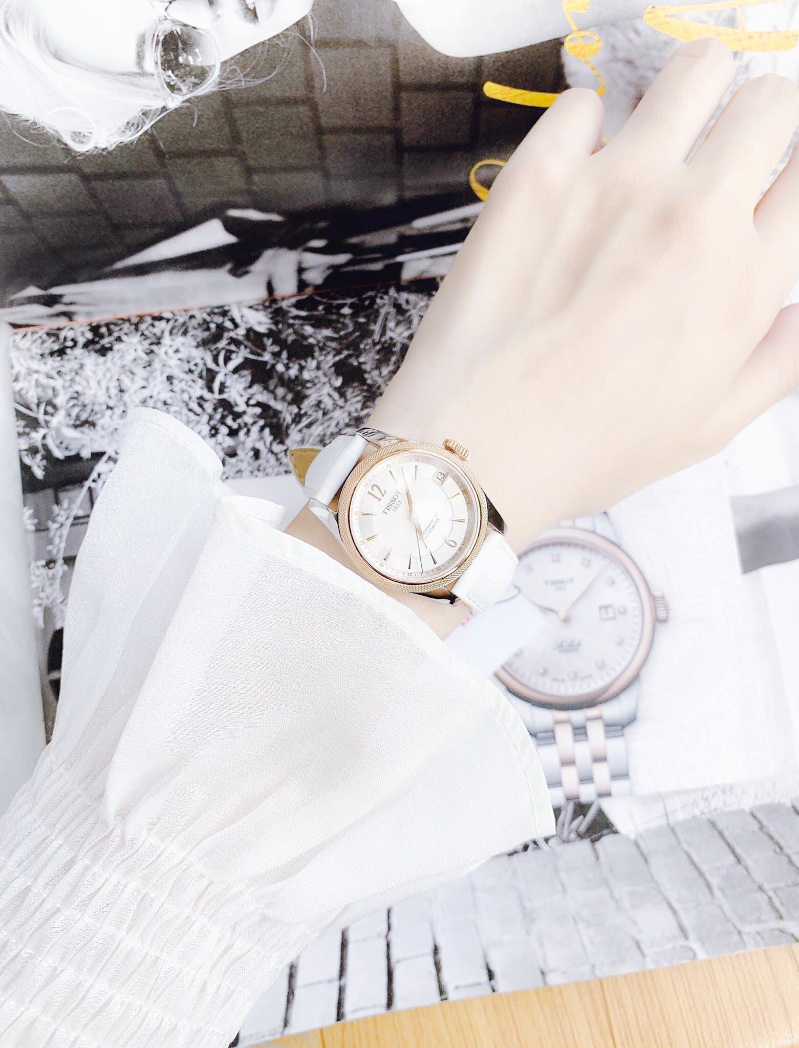 Ảnh 3 của TISSOT BALLADE POWERMATIC 80 COSC LADY T108.208.26.117.00
