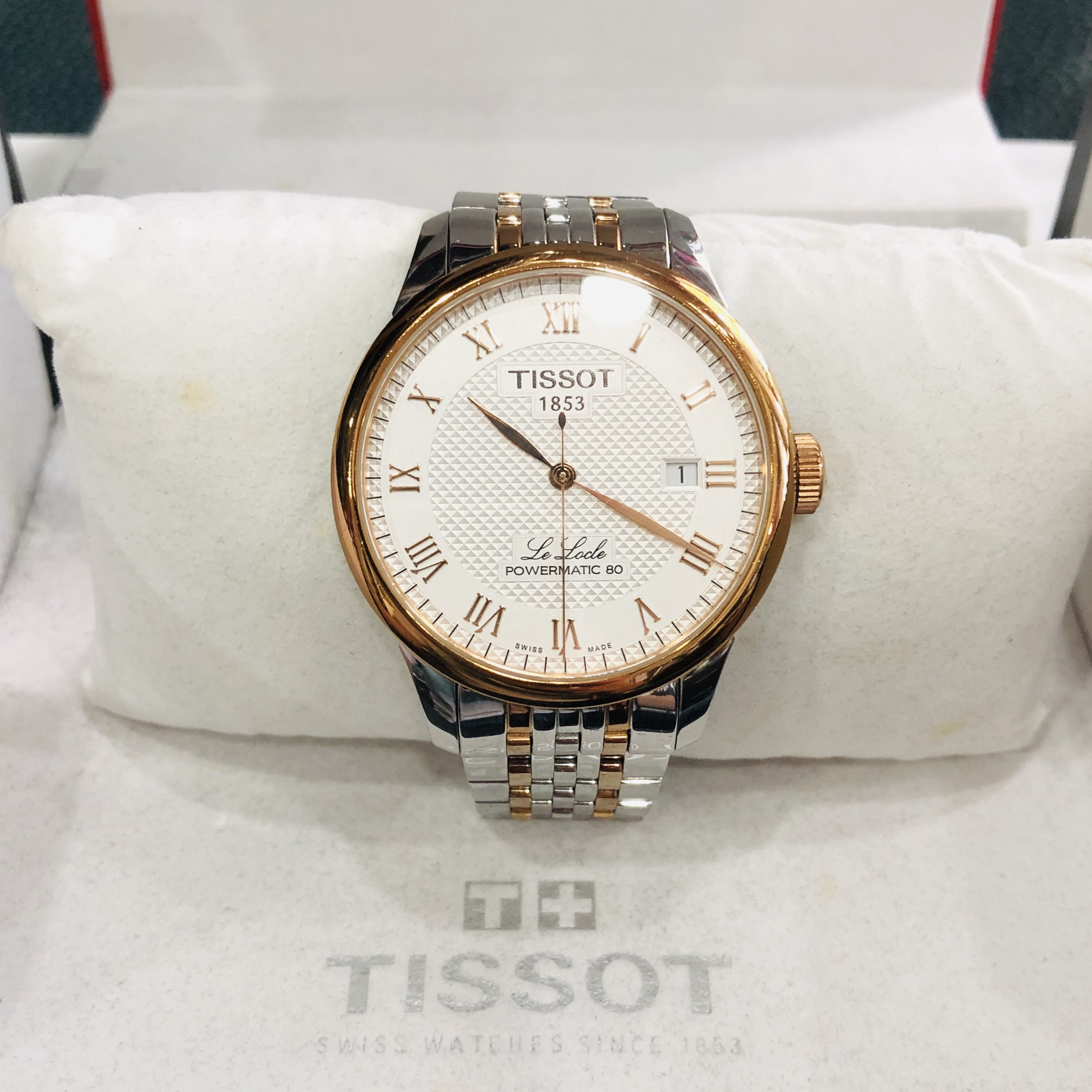 (HÀNG LƯỚT) (ĐỒNG HỒ NAM) TISSOT LE LOCLE POWERMATIC 80 T006.407.22.033.00 (T0064072203300) 39.3mm