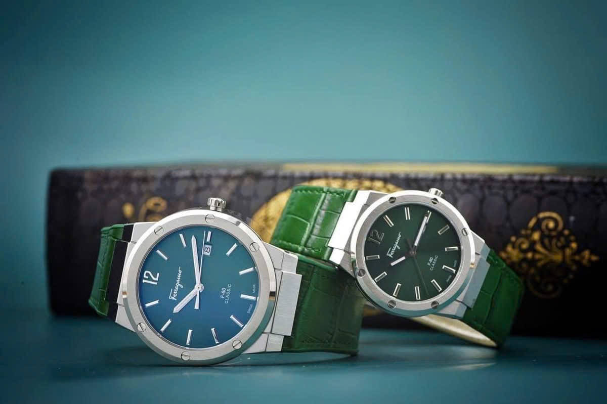 Ảnh 7 của ĐỒNG HỒ ĐÔI SALVATORE FERRAGAMO F-80 SFDT00119 &amp; SFUM00121